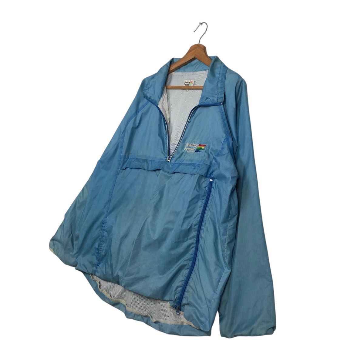 Japanese Brand 📌Vintage Half Zipper Anorak Jacket Benetton Formula 1 Team Size US XL / EU 56 / 4 - 8 Thumbnail