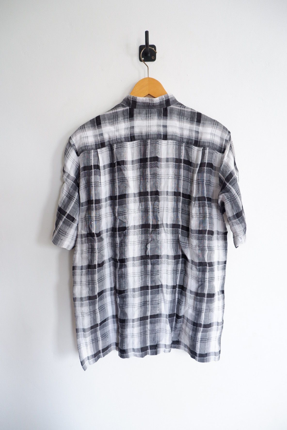 Issey Miyake Issey Miyake Men Linen Mandarin Collar Shirt Size US M / EU 48-50 / 2 - 3 Thumbnail