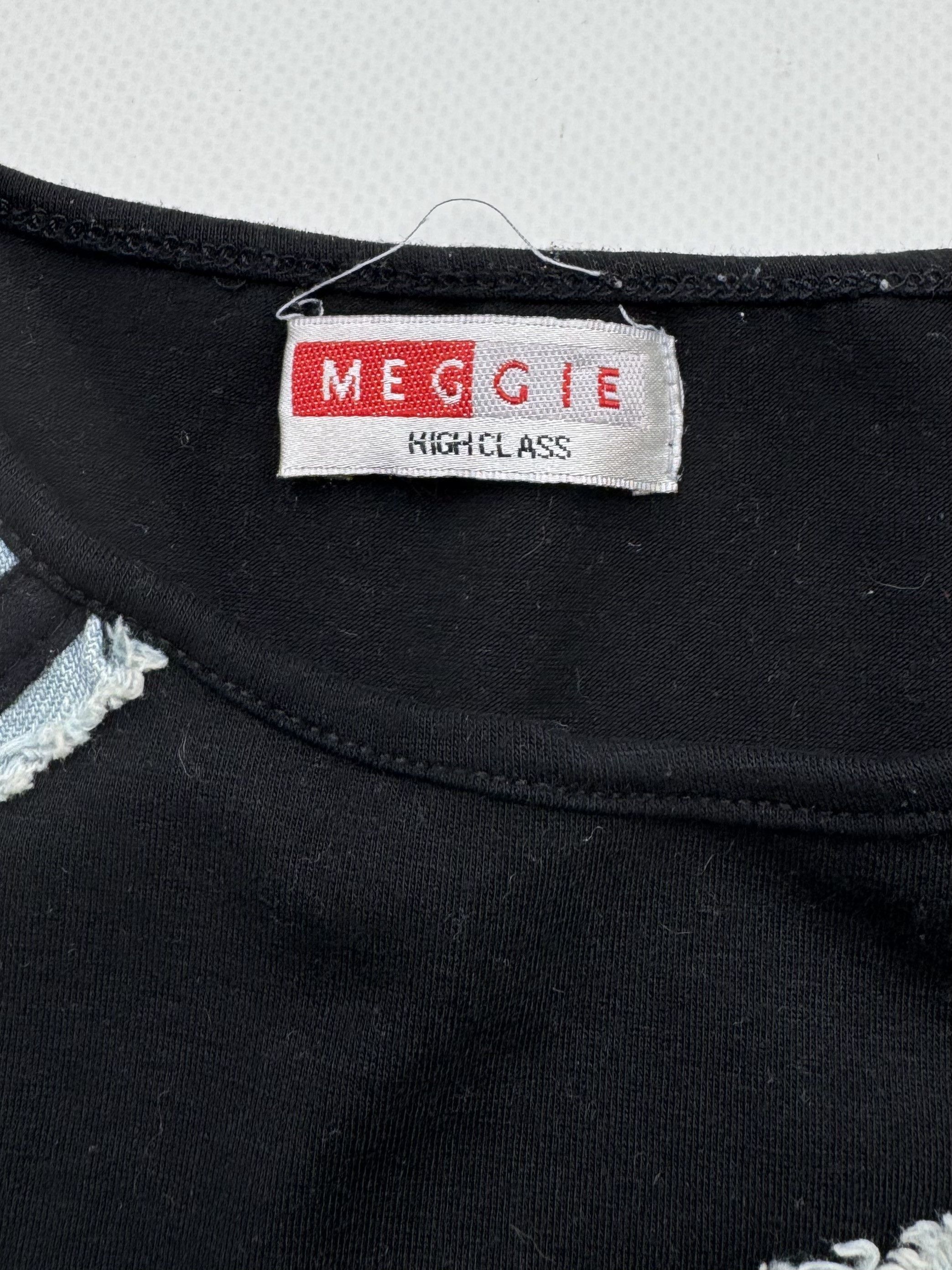 Vintage 90's Tank Top With Denim Details B482(V431)E2 Size M / US 6-8 / IT 42-44 - 2 Thumbnail