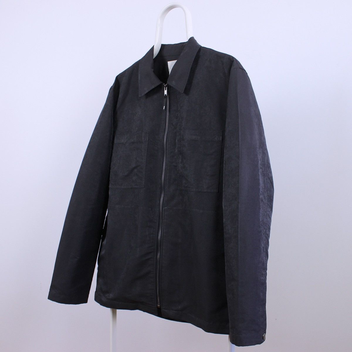 Wood Wood Wood Wood Egon Zip Shirt Jacket Dark Grey Size US L / EU 52-54 / 3 - 2 Thumbnail