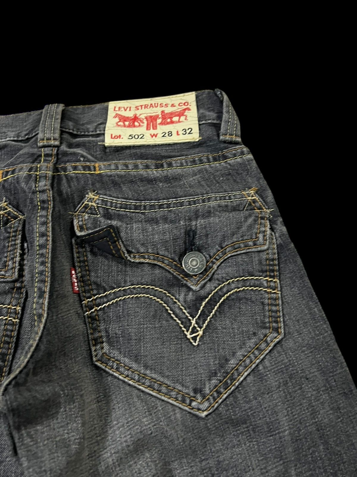 Levi's × Levi's Vintage Clothing VINTAGE 90’s STYLE LEVIS 502 FADED JEANS Size US 28 / EU 44 - 10 Thumbnail