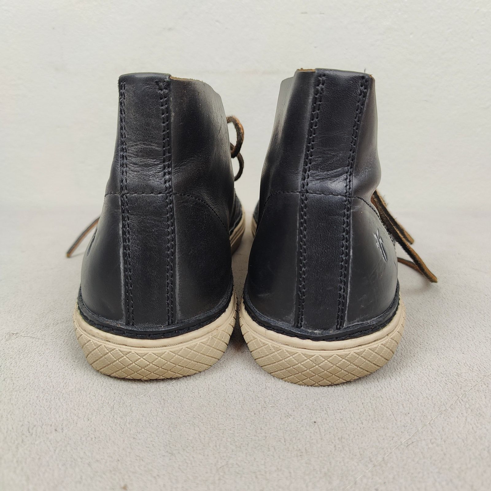Other Frye Essex Chukka Boots Men 11 Black Leather Lace Up Western Size US 11 / EU 44 - 6 Thumbnail