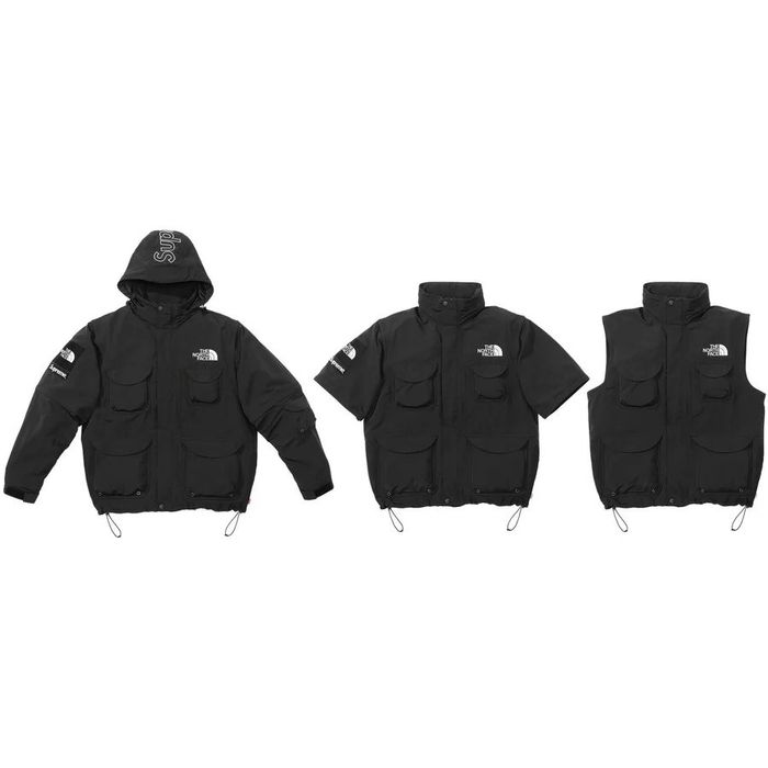 Supreme The North Face Trekking Convertible Jacket Black