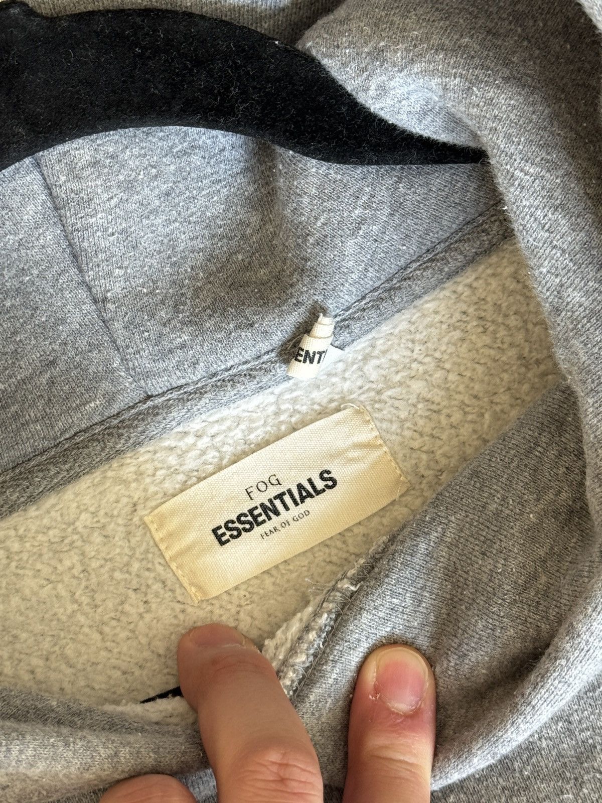 FOG FOG Essentials Hoodie Heather Grey XL Size US XL / EU 56 / 4 - 3 Thumbnail