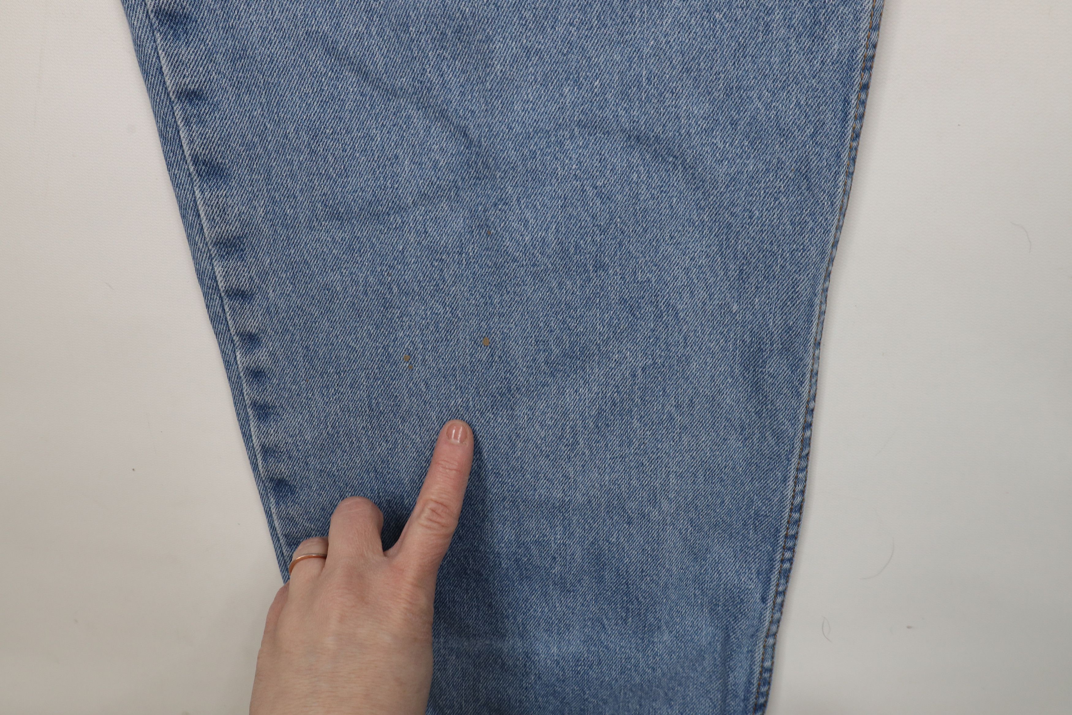 Levi's × Vintage Vintage Y2K 2004 Levis 550 Relaxed Fit Denim Jeans Blue Size US 44 / EU 60 - 7 Thumbnail