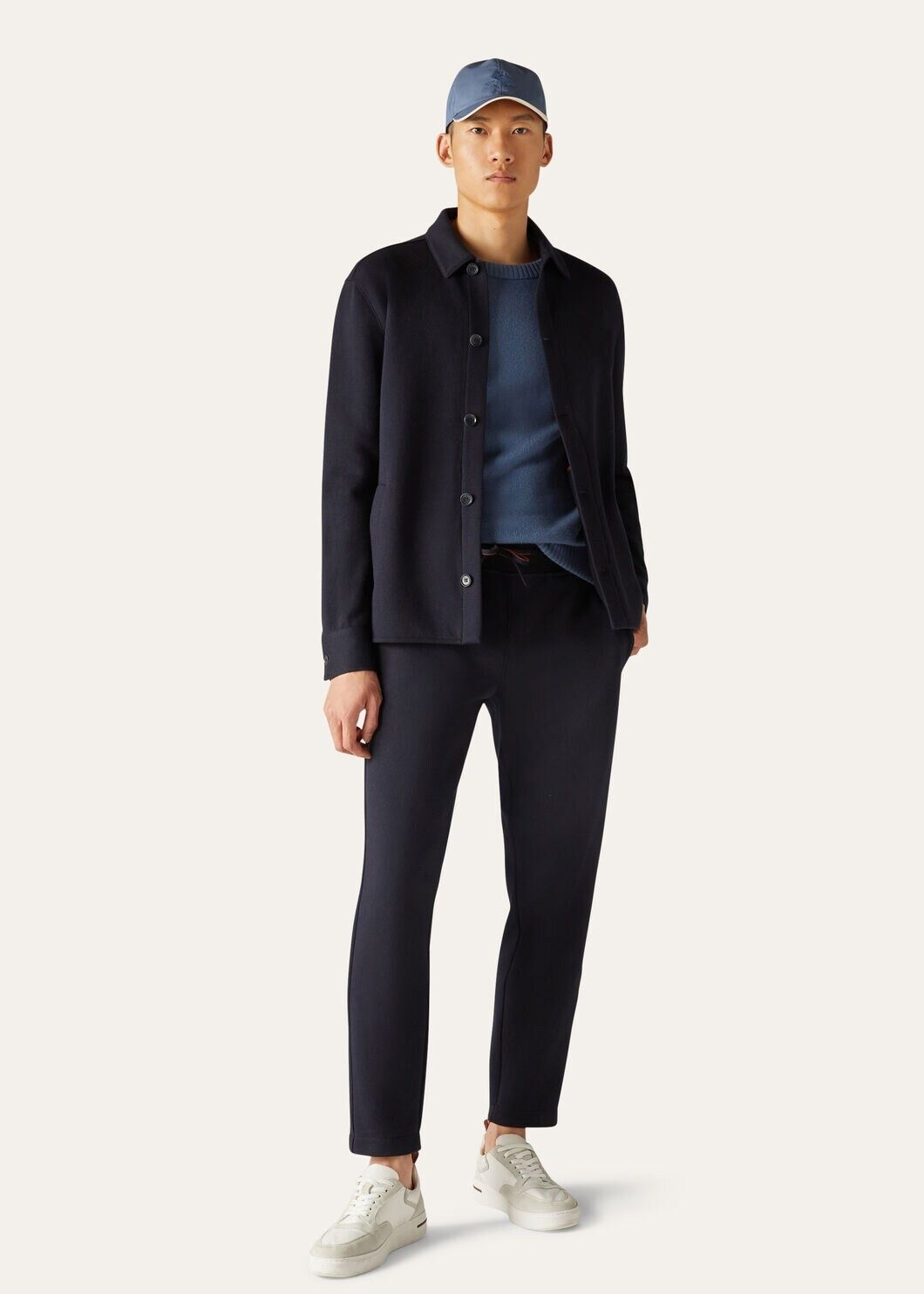 Loro Piana o1w1db10125 FAL7127 Whitney Jacket in Navy Blue Size US S / EU 44-46 / 1 - 2 Thumbnail