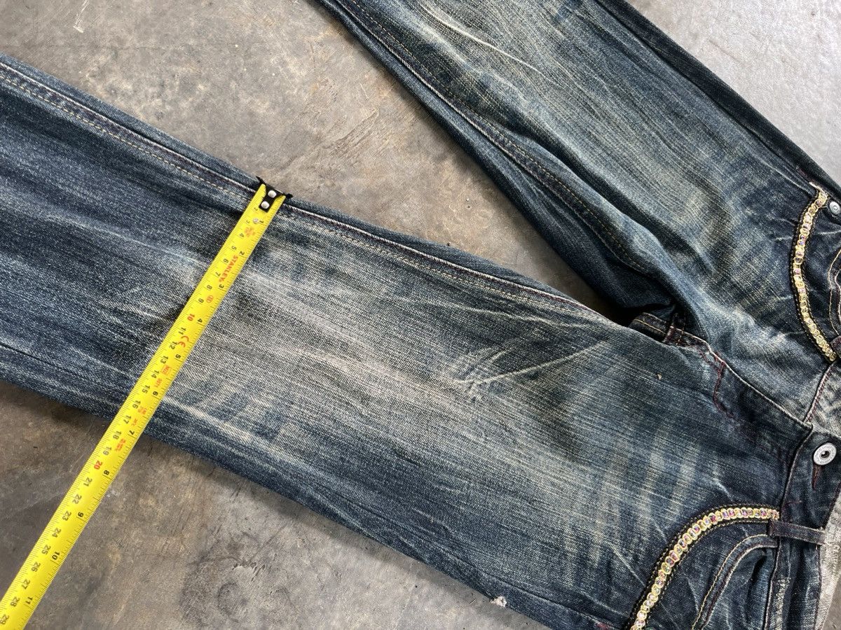 Japanese Brand × Tornado Mart × Vintage Flare Tornado Mart Inspired Denim Size US 30 / EU 46 - 9 Thumbnail