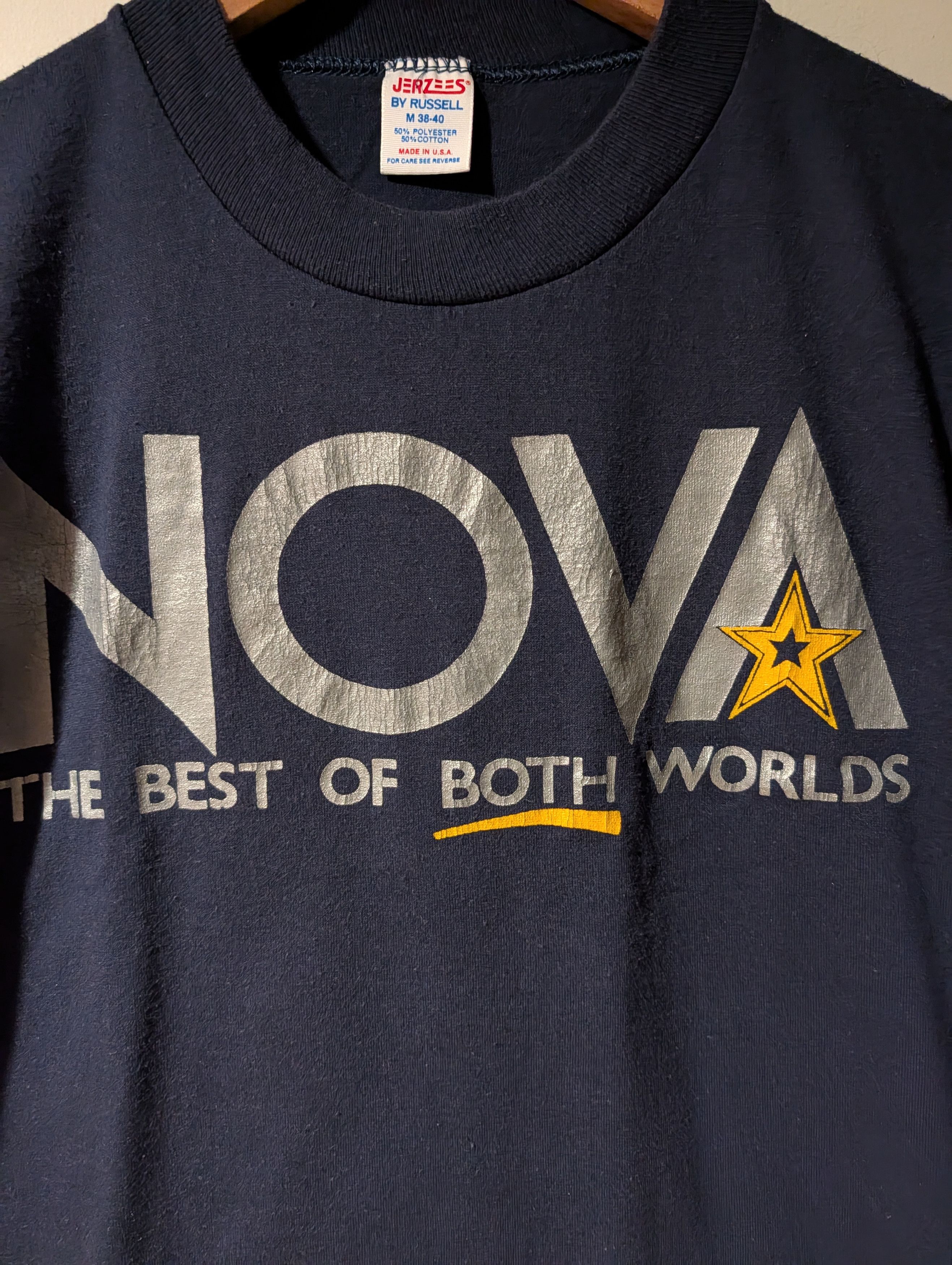 Chevrolet Vintage 1980s NOVA The Best of Both World Chevrolet T-Shirt Size US M / EU 48-50 / 2 - 2 Thumbnail