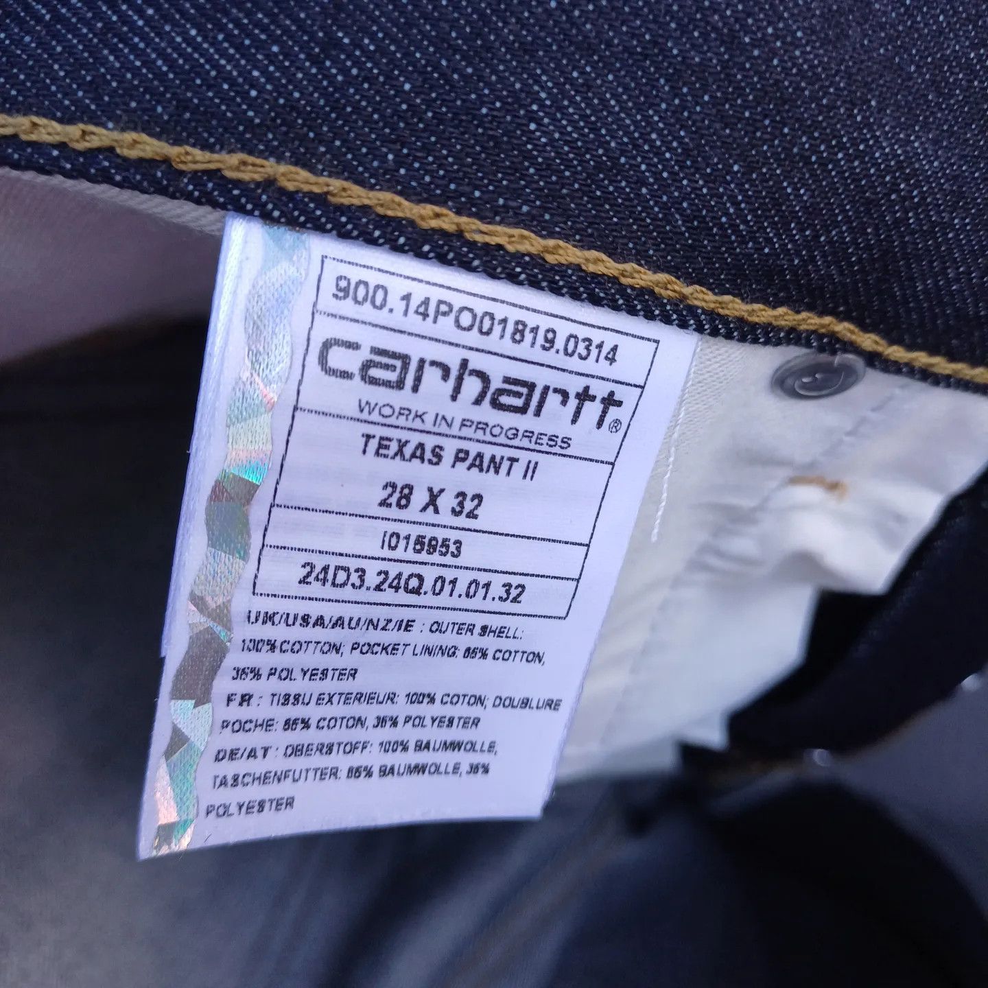 Carhartt Wip Carhartt Texas Pant II Size US 28 / EU 44 - 4 Thumbnail