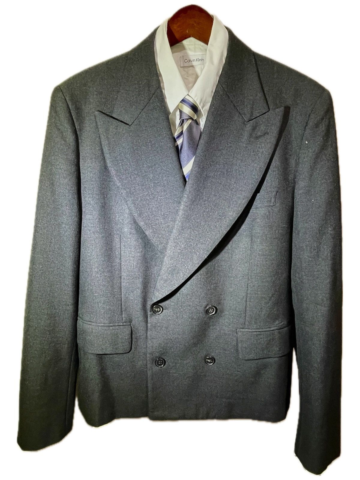 Comme des Garcons Homme Plus × Japanese Brand Comme Des Garçons Homme Plus Double Breasted Jacket Size 40R - 1 Thumbnail