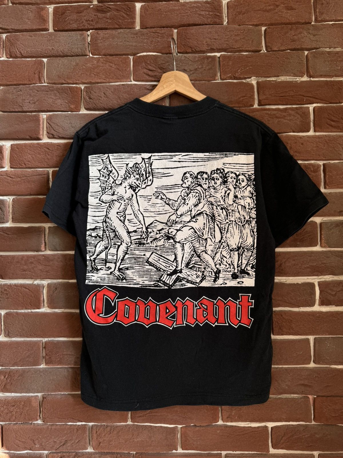 Band Tees Rare Vintage 90s Morbid Angel Covenant Music Metal Band Tee Size US M / EU 48-50 / 2 - 2 Thumbnail