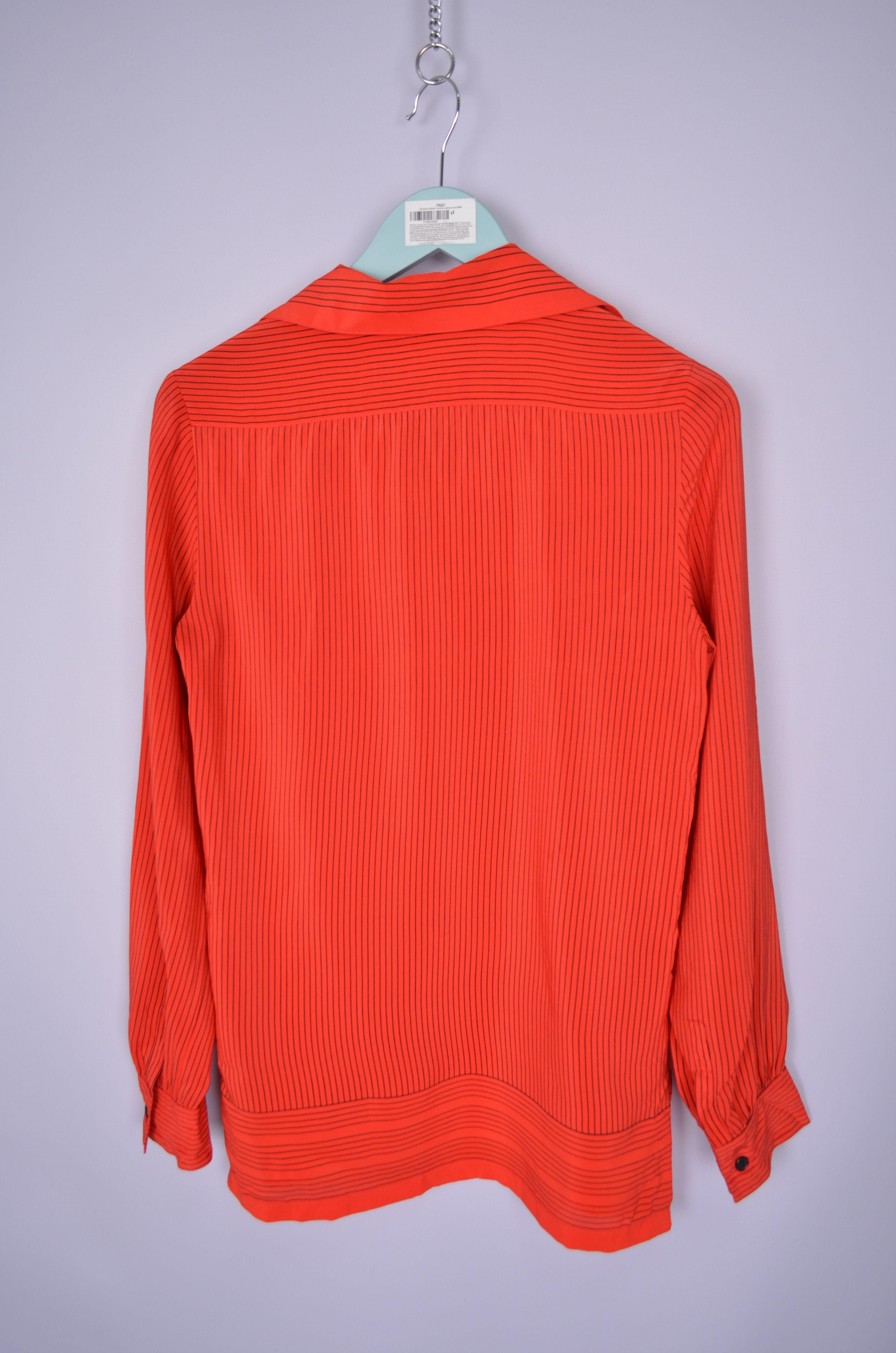 Akris × Designer Akris Feldpausch 100% Silk Stripe Suit Blouse Skirt Size 38 Size M / US 6-8 / IT 42-44 - 9 Thumbnail