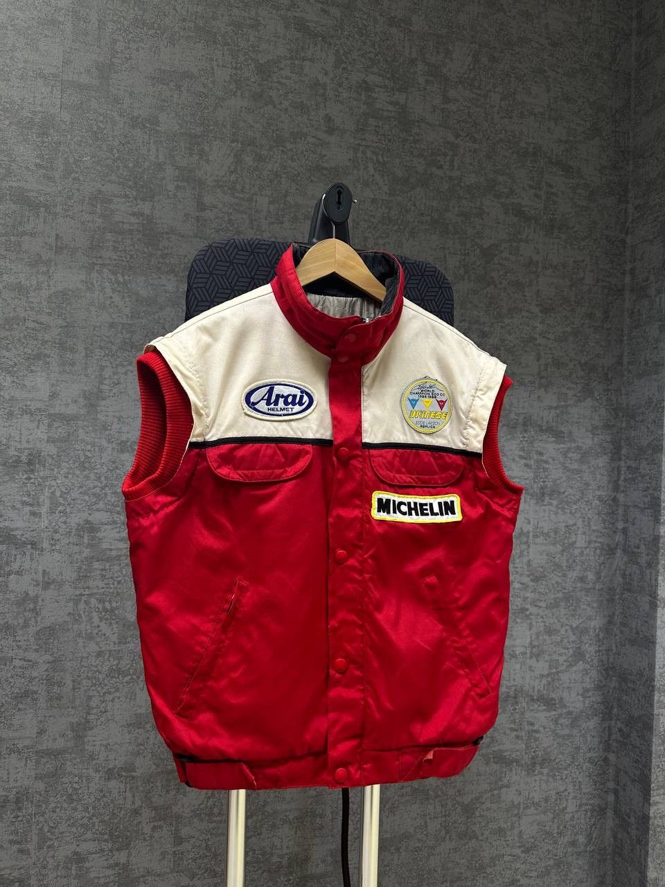 Dainese × Vintage Vintage Dainese Michelin West MOTO Big Logo Jacket Size US L / EU 52-54 / 3 - 3 Thumbnail