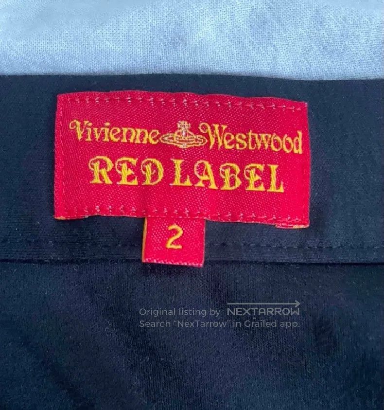 Vivienne Westwood vivienne westwood size M Double-Layered Asymmetrical Hem Bl Size 24" / US 00 / IT 34 - 3 Thumbnail