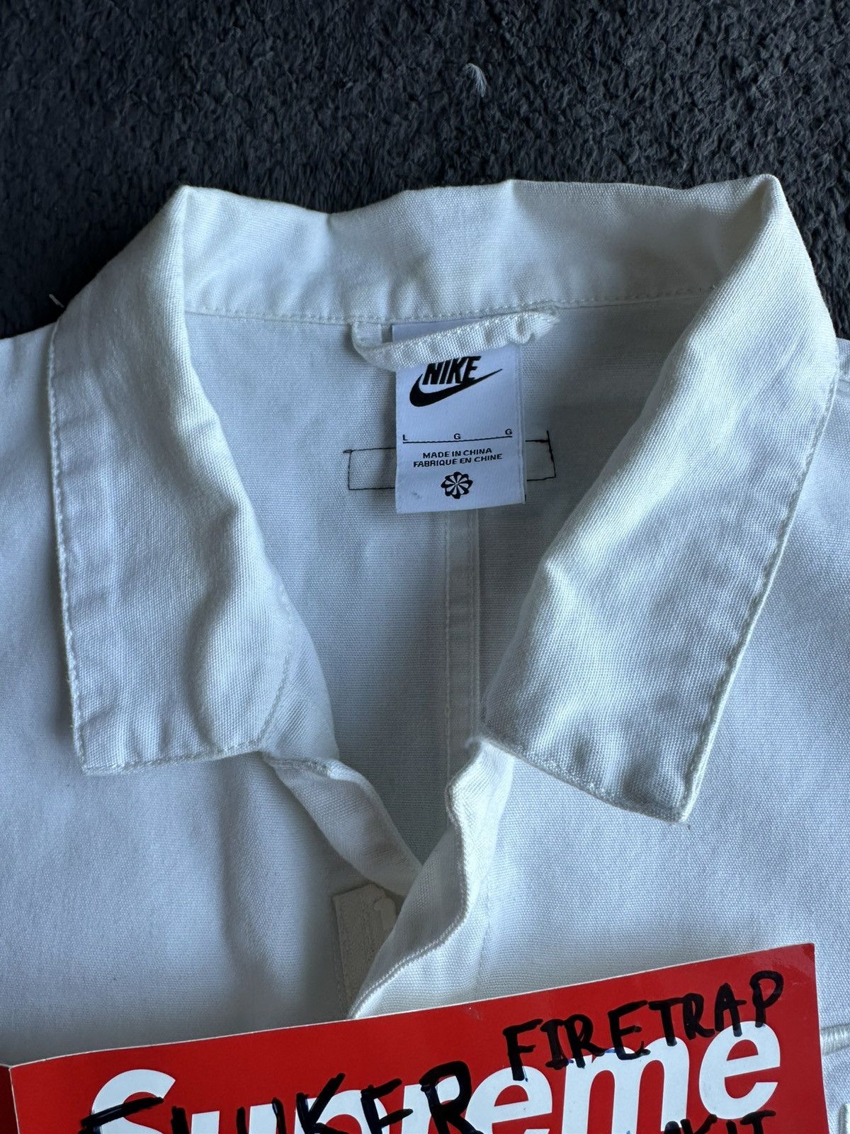 Nike Bundle: Nike Sportswear Air Over-Shirt Top & Cargo Pants Size US 33 - 7 Thumbnail