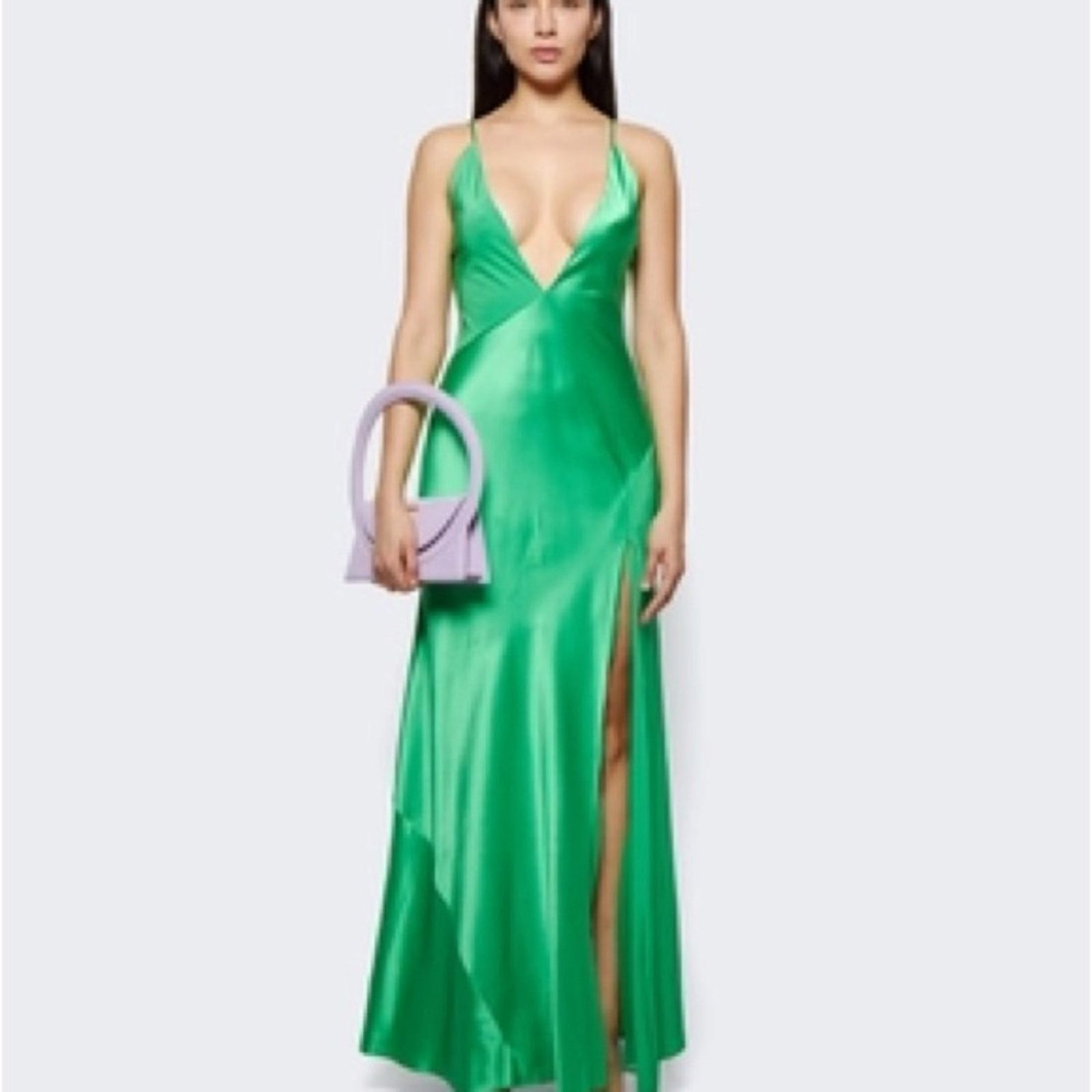 Other NEW Sergio Hudson women silk long dress size 4 US 2885$ Size XS / US 0-2 / IT 36-38 - 1 Thumbnail