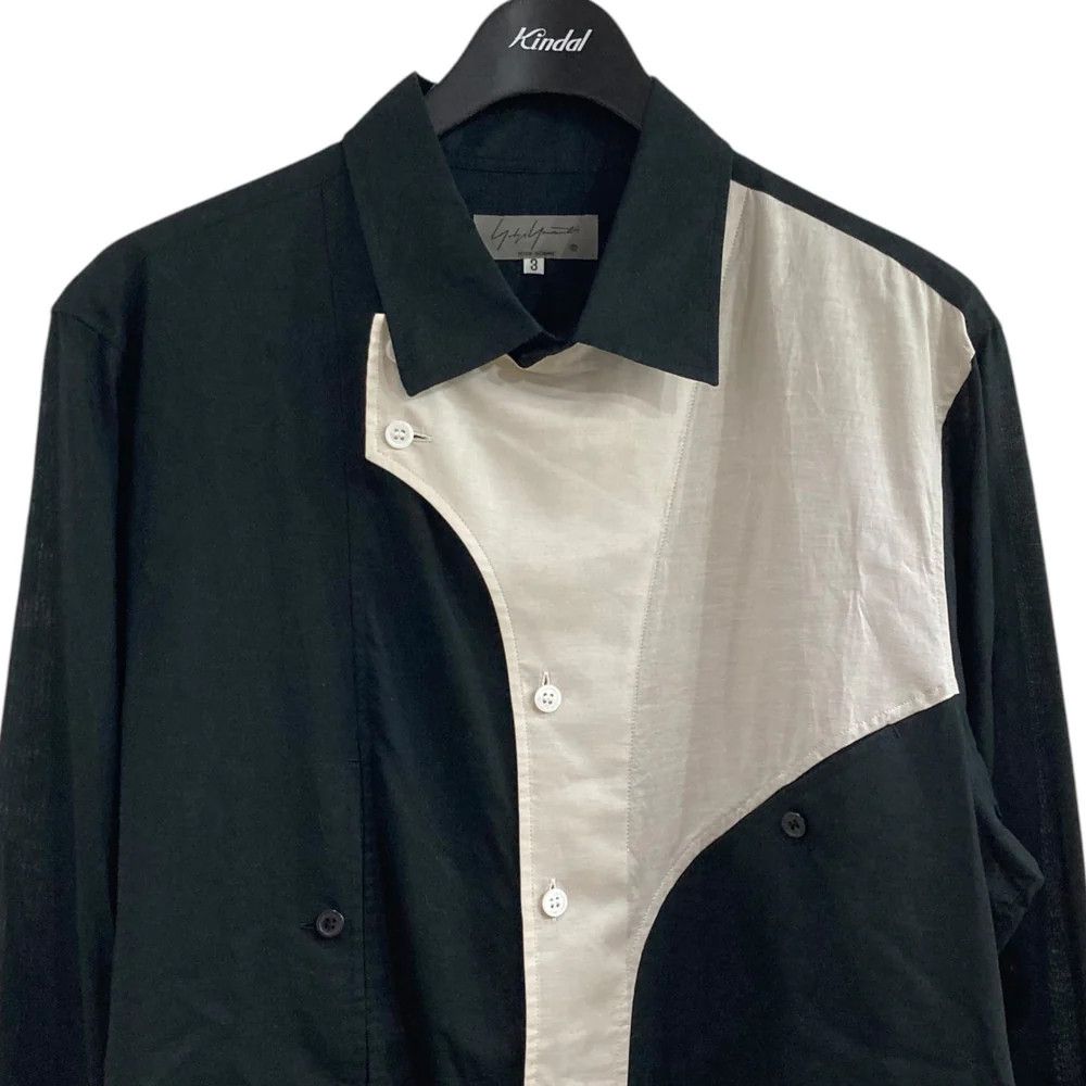 Yohji Yamamoto Yohji Yamamoto for homme Tencel x cotton long shirts Size US L / EU 52-54 / 3 - 2 Thumbnail