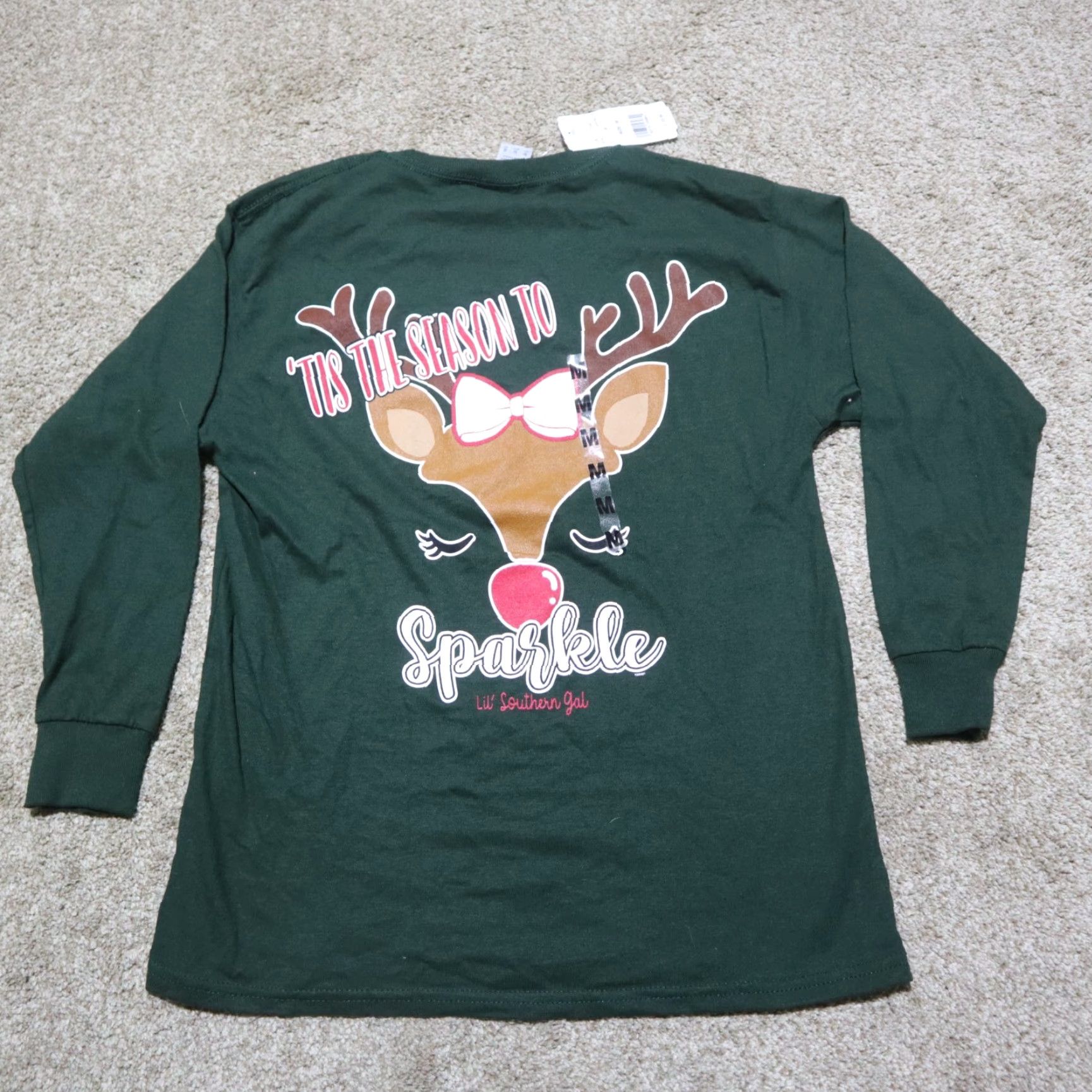 Rains NEW Chemistry Shirt Adult M Green Sports T-Shirt All Seasons Christmas Rain Deer Logo 90s? Size US M / EU 48-50 / 2 - 8 Thumbnail