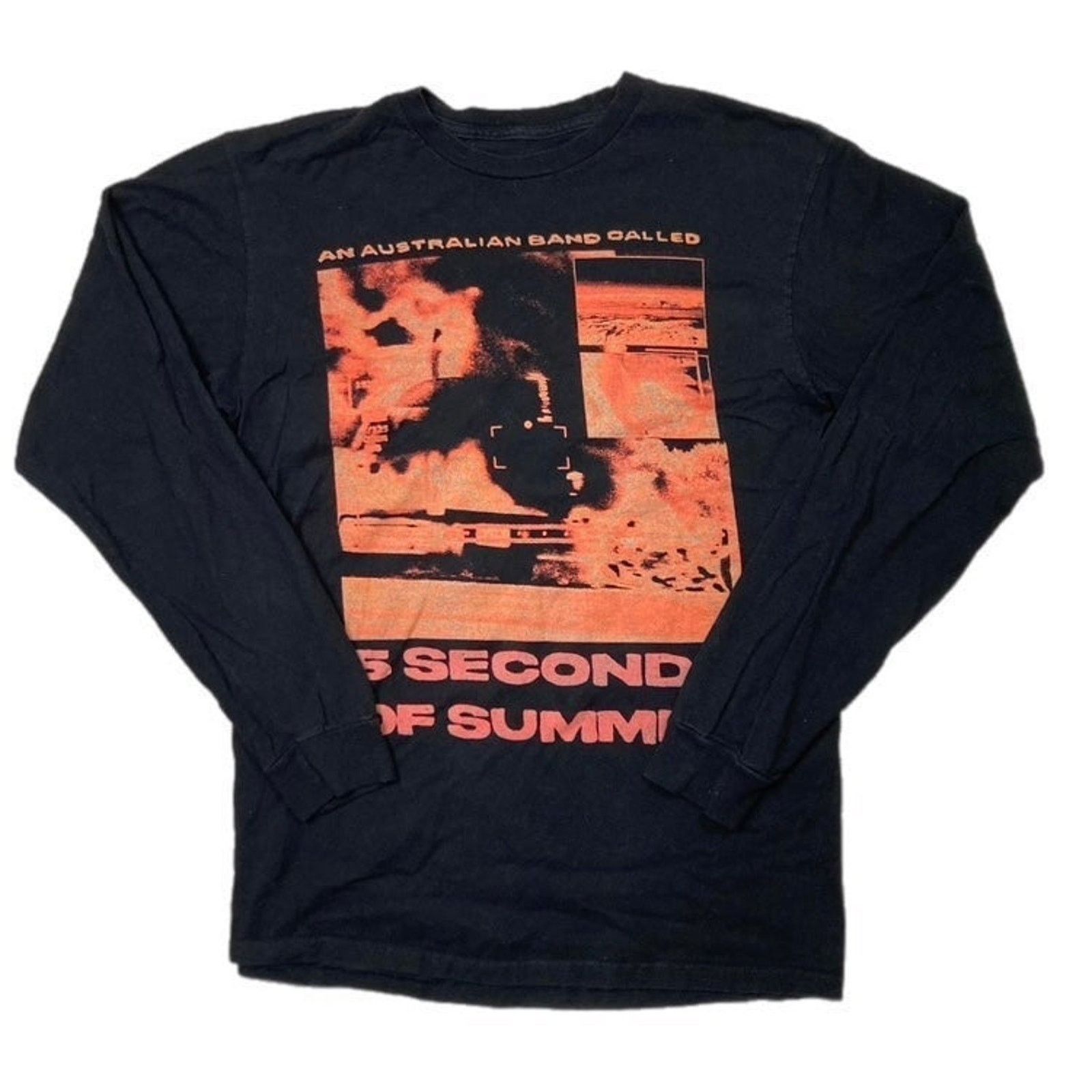 Vintage 5 Seconds of Summer North American 2019 Long-sleeve Tour Tee Size US M / EU 48-50 / 2 - 1 Thumbnail