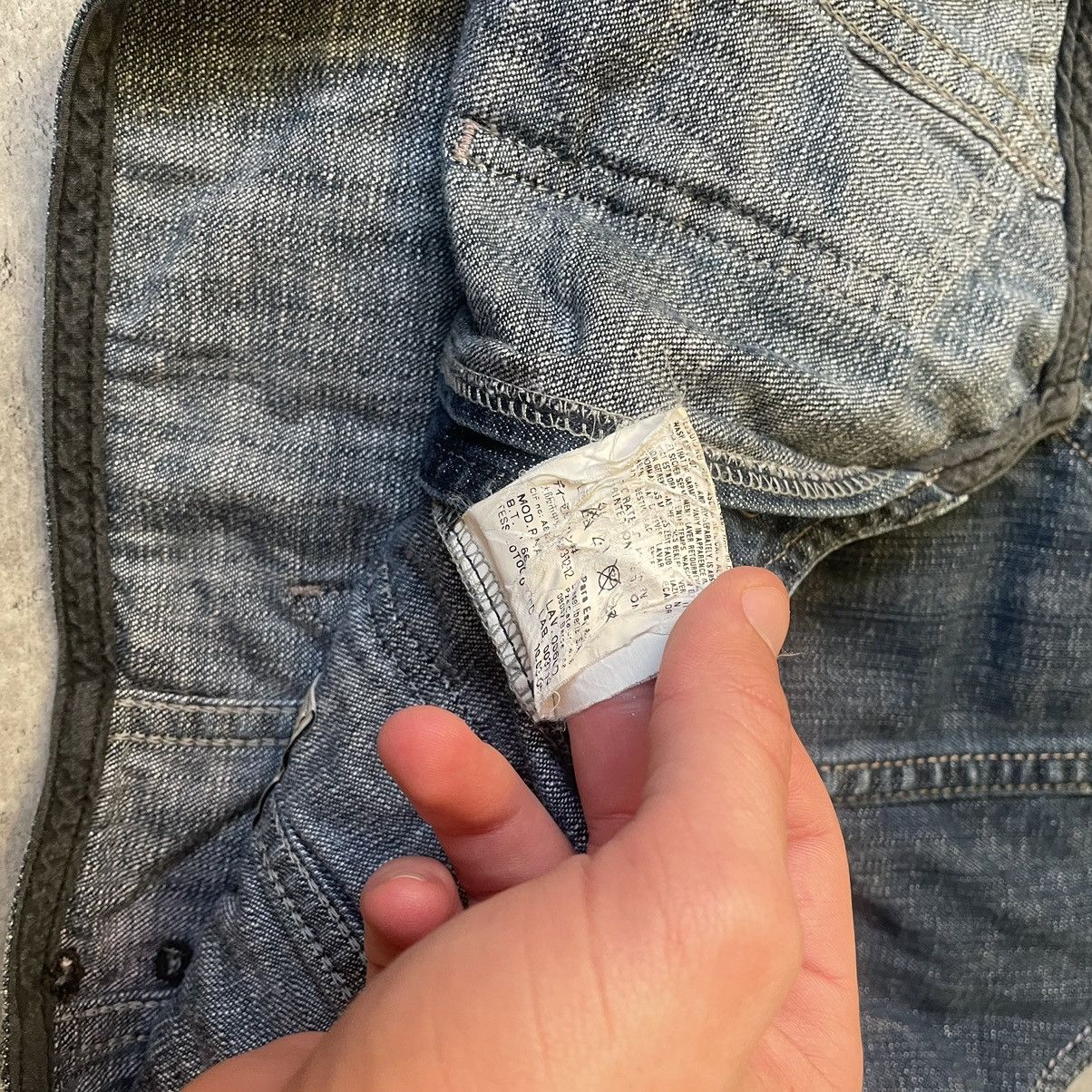 Diesel × Diesel Black Gold × Vintage Very Vintage 90s Diesel Uzbekistan Rally Denim Vest Size US S / EU 44-46 / 1 - 10 Thumbnail