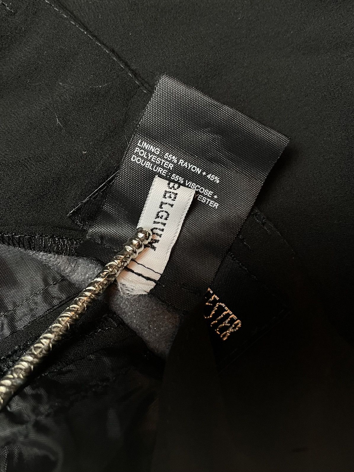 Ann Demeulemeester Ann Demeulemeester Silk Bondage Cargo Pants Size US 30 / EU 46 - 14 Thumbnail