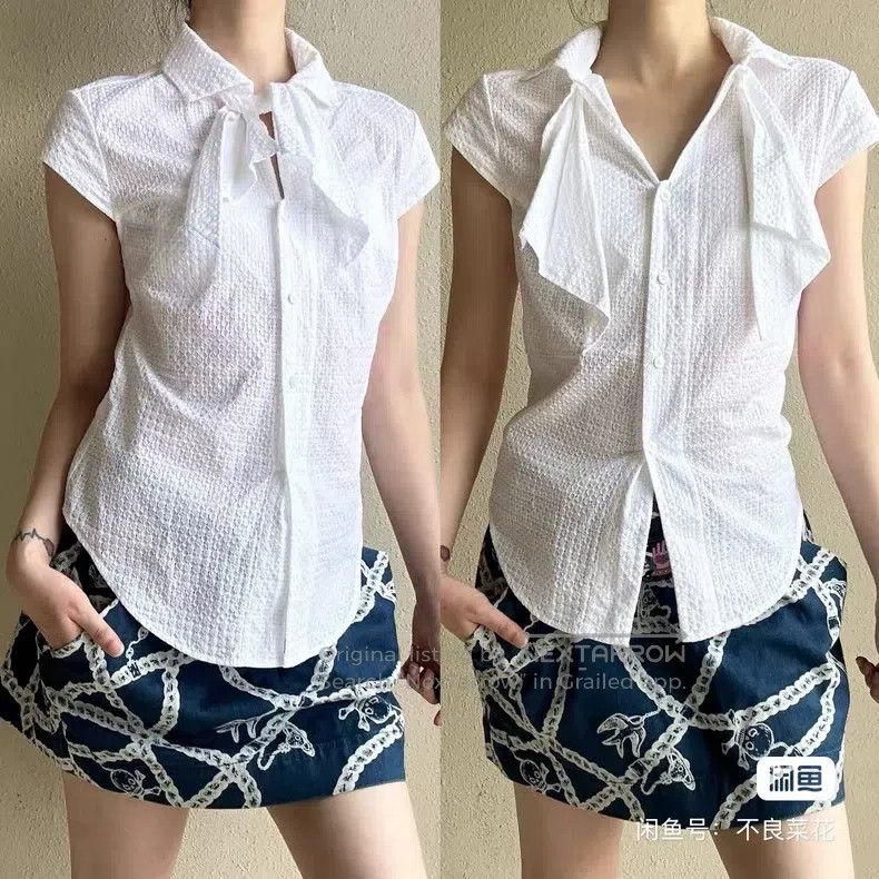 Vivienne Westwood Vivienne Westwood White Shirt Top Size XS / US 0-2 / IT 36-38 - 1 Thumbnail