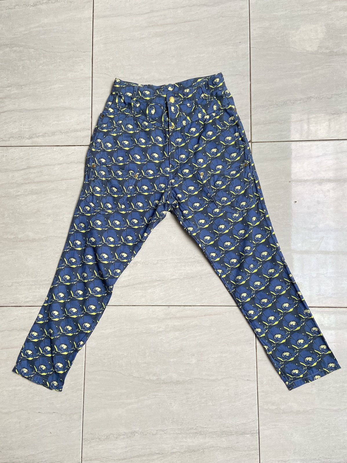 Issey Miyake × Japanese Brand × mercibeaucoup MERCIBEAUCOUP Motive Long Pants Size US 27 - 1 Thumbnail
