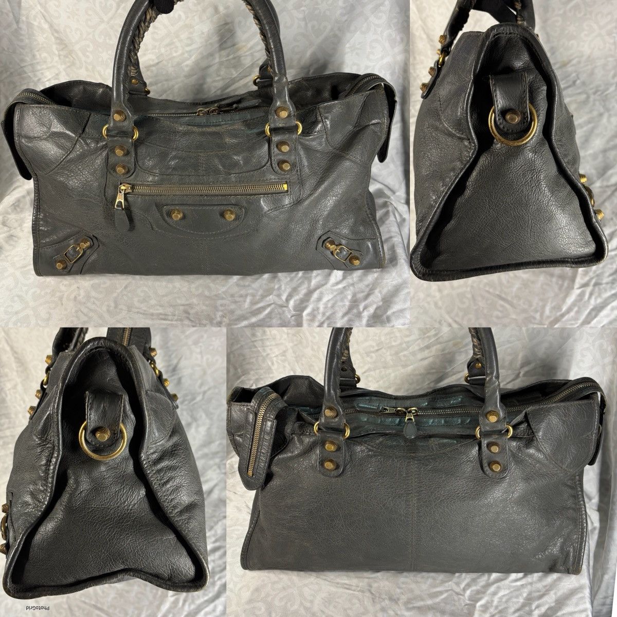 Balenciaga Balenciaga City Bag Dark Grey Size ONE SIZE - 7 Thumbnail
