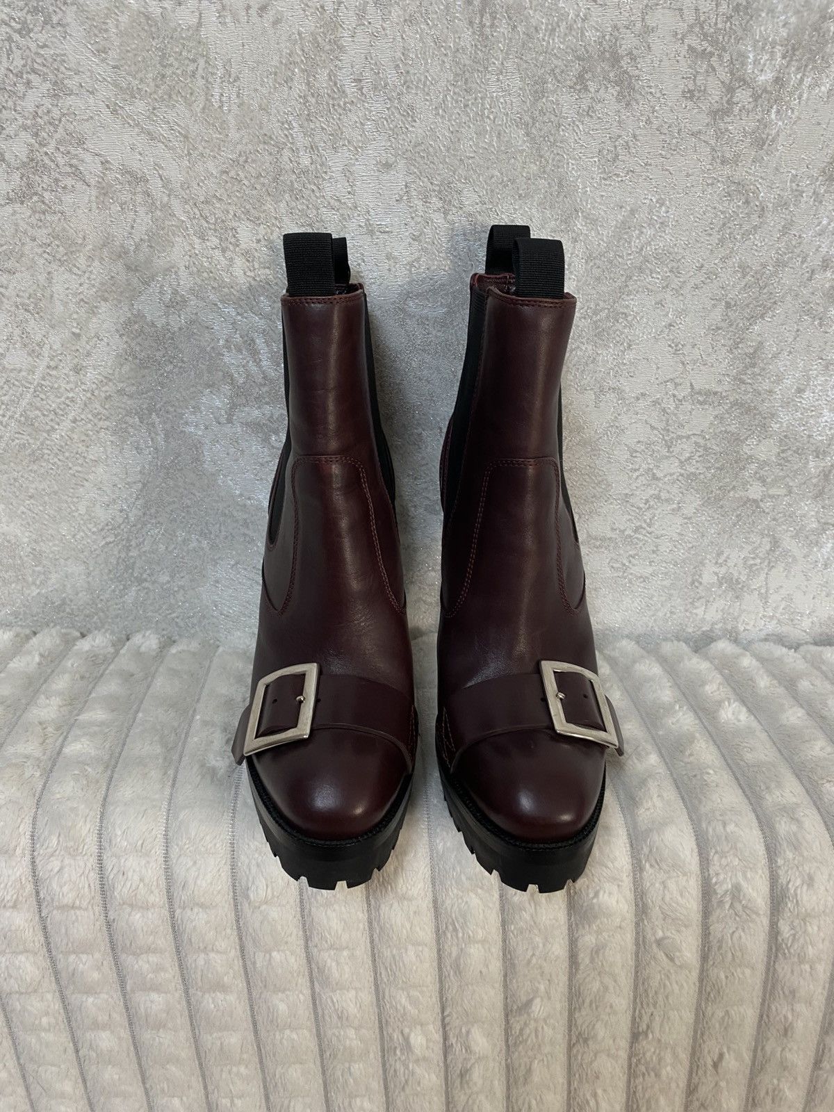 Alexander McQueen Alexander McQueen leather heels boots Size US 8 / IT 38 - 5 Thumbnail
