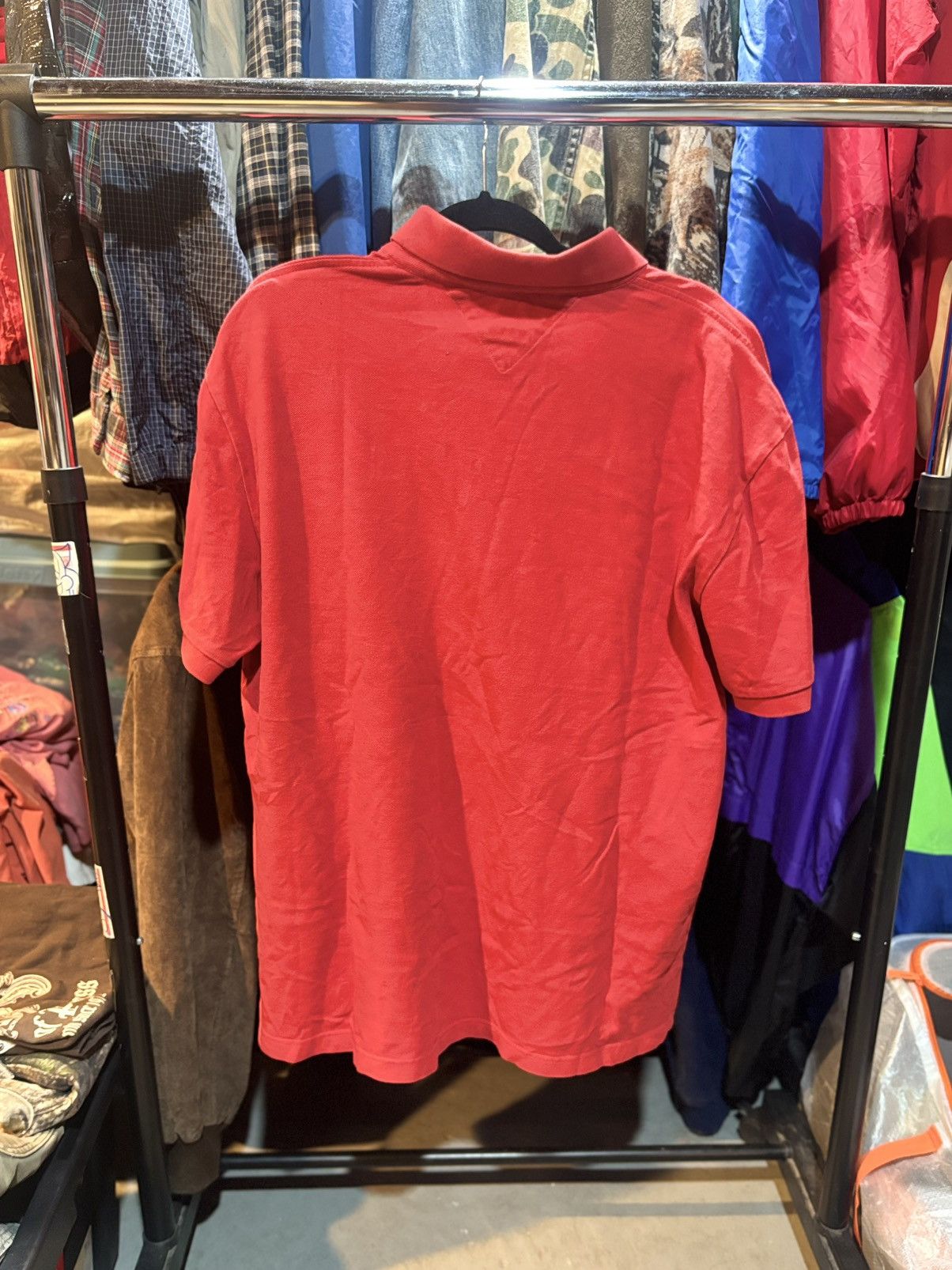 Tommy Hilfiger Tommy Hilfiger Red Polo Shirt Size US XL / EU 56 / 4 - 5 Thumbnail