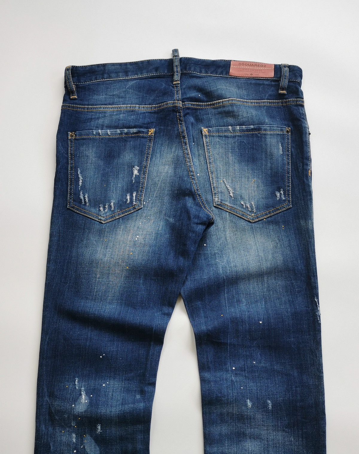 Dsquared2 Dsquared2 Patchwork Paint Skater Jeans Size US 34 / EU 50 - 8 Thumbnail