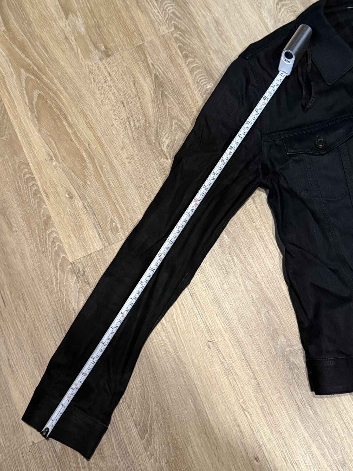 Yves Saint Laurent Ysl saint laurent black denim jacket Size US M / EU 48-50 / 2 - 17 Thumbnail