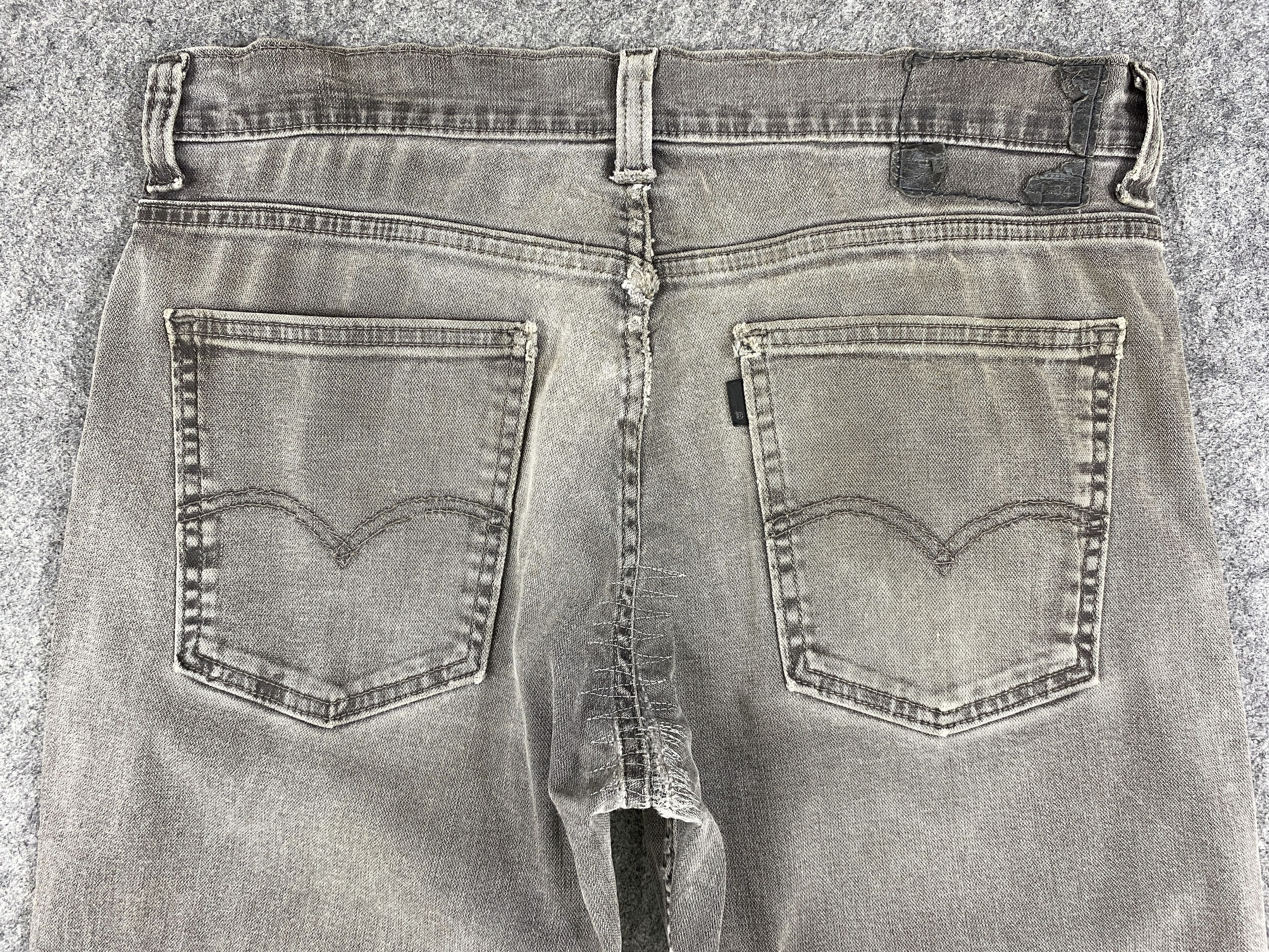 Levi's Distressed Black Levi's Jeans 33x33 Denim -JN1483 Size US 33 - 4 Thumbnail