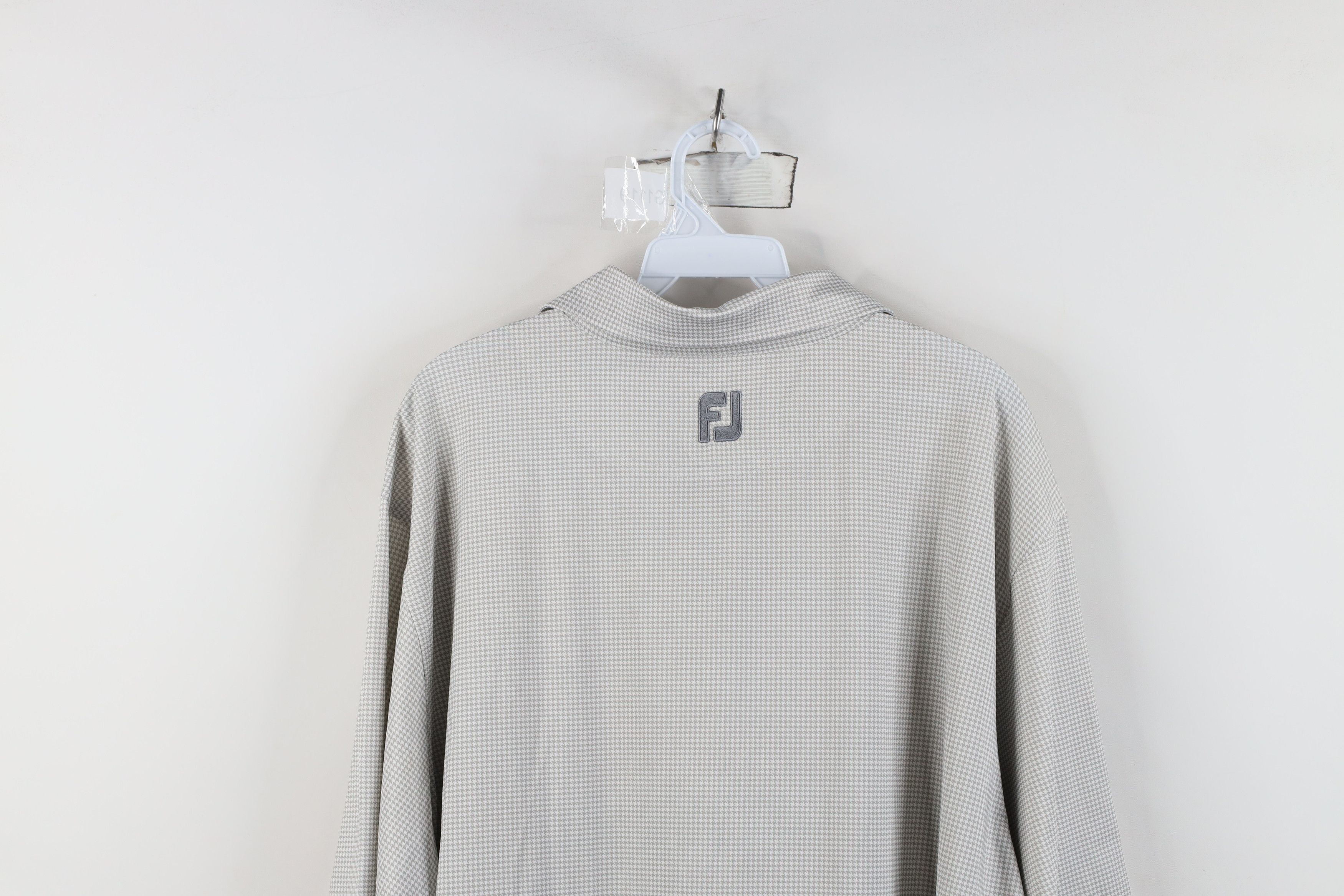 Footjoy FootJoy Stretch Short Sleeve Collared Golf Polo Shirt Gray Size US XL / EU 56 / 4 - 11 Thumbnail