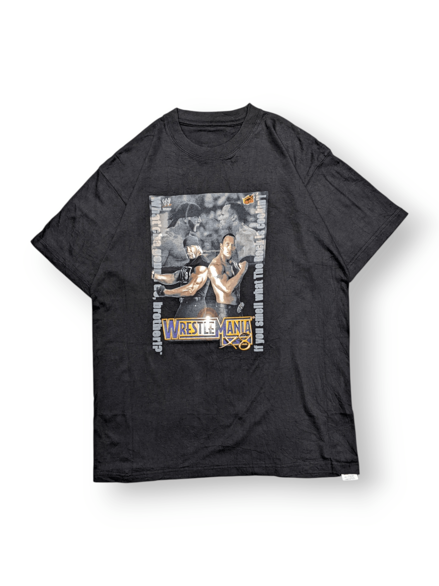 WWE Vintage Promo WrestleMania X8 (18) The Rock v Hulk Hogan Size US M / EU 48-50 / 2 - 1 Thumbnail
