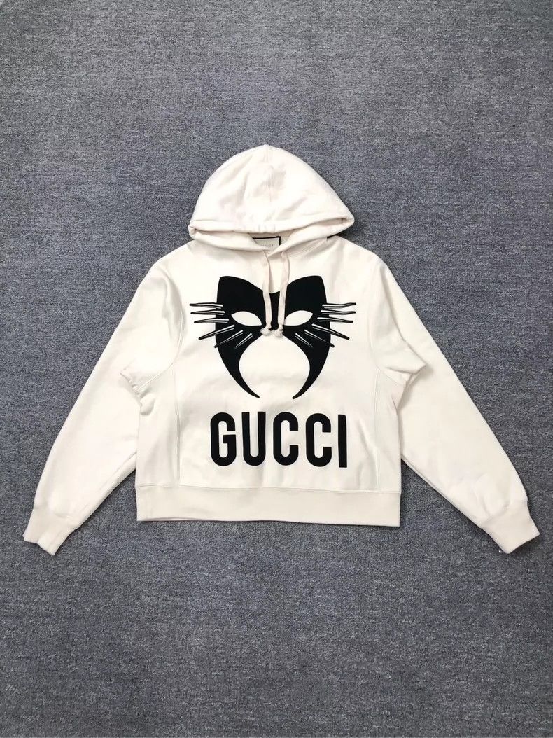 Gucci Gucci Hooded sweatshirt with masked cat pattern 2502-Nextar Size US XS / EU 42 / 0 - 1 Thumbnail