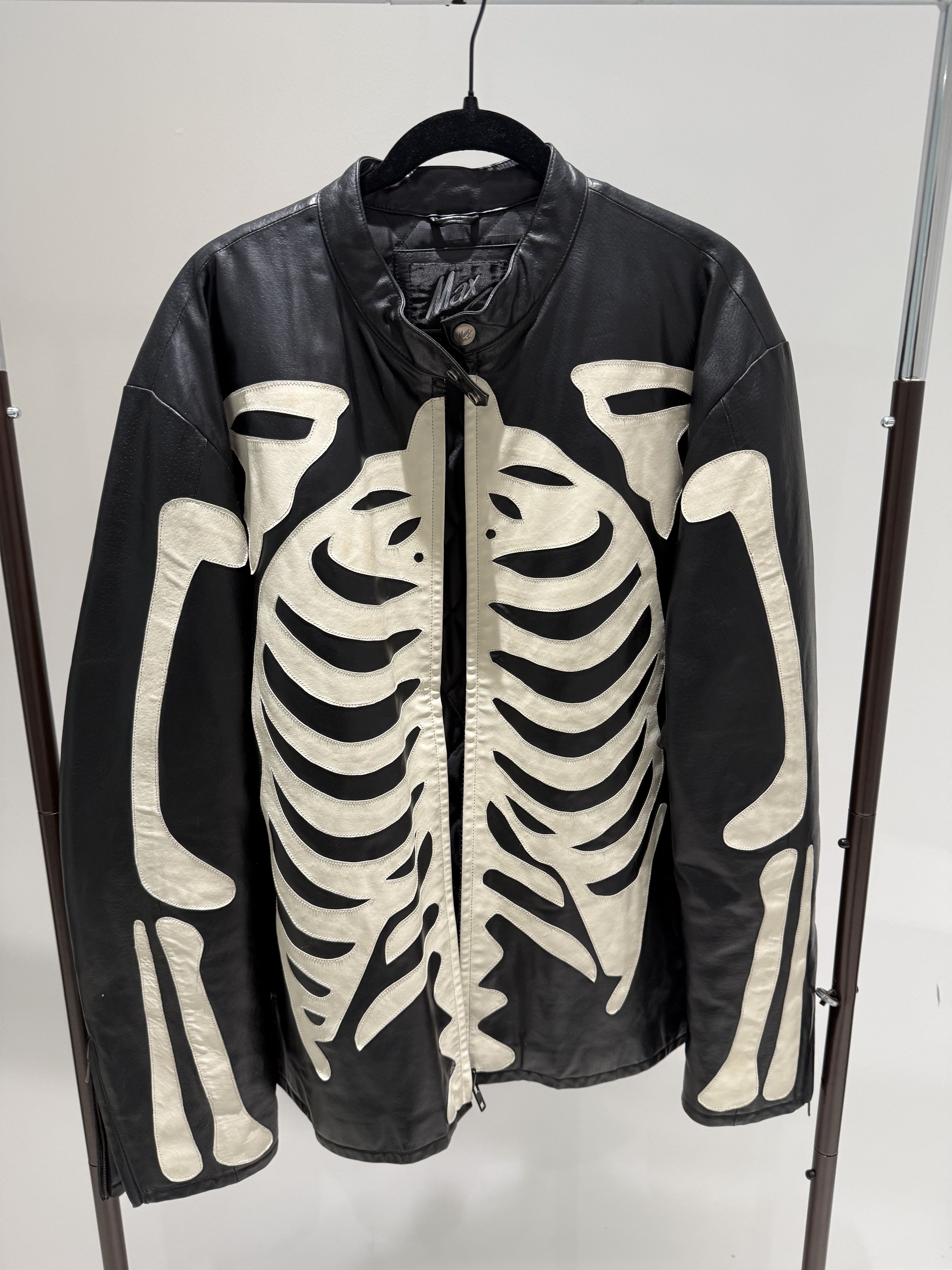 Other SKELETON LEATHER JACKET MAX USA Size US XL / EU 56 / 4 - 1 Thumbnail