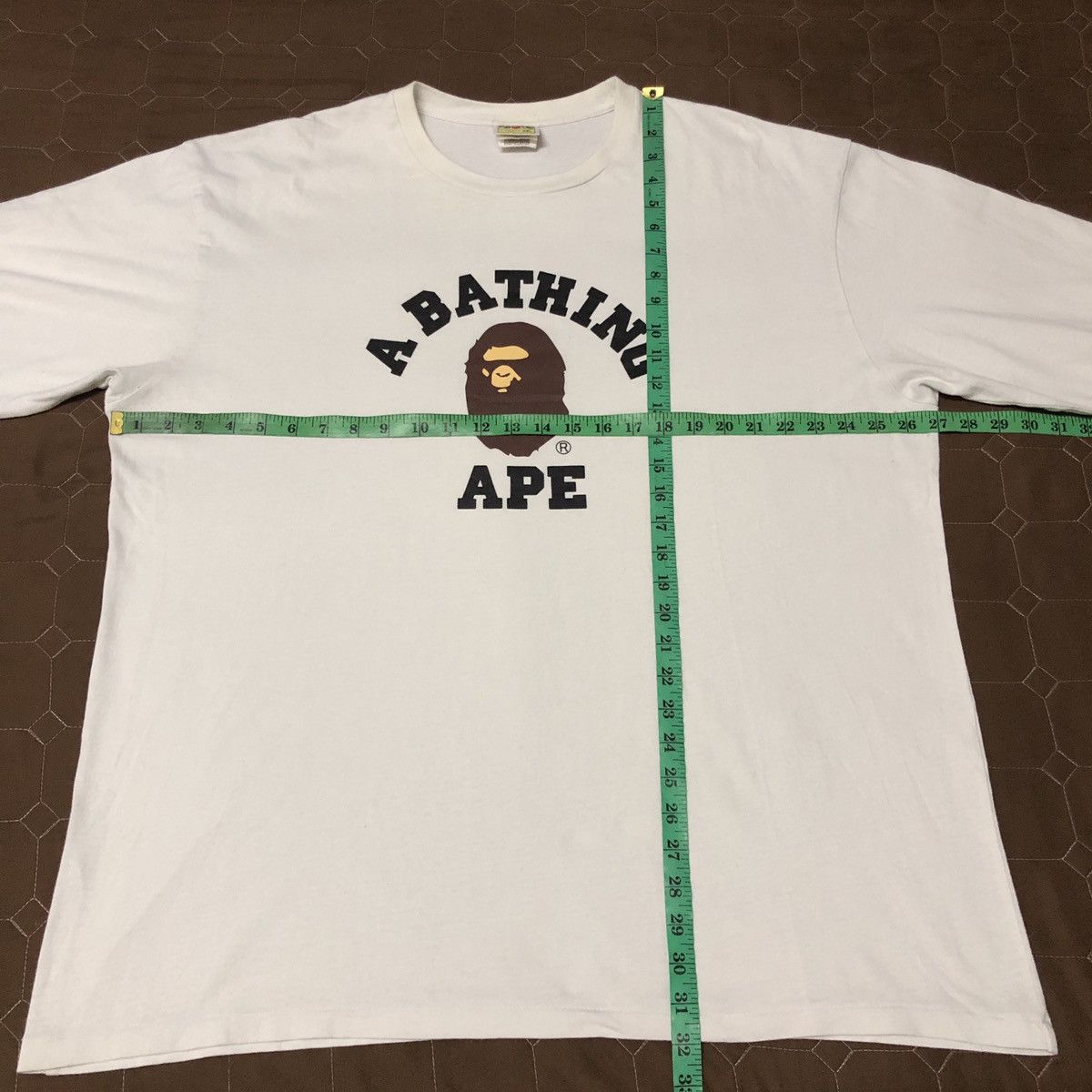 Bape College 3XL L/S Tee Size US XXL / EU 58 / 5 - 8 Thumbnail