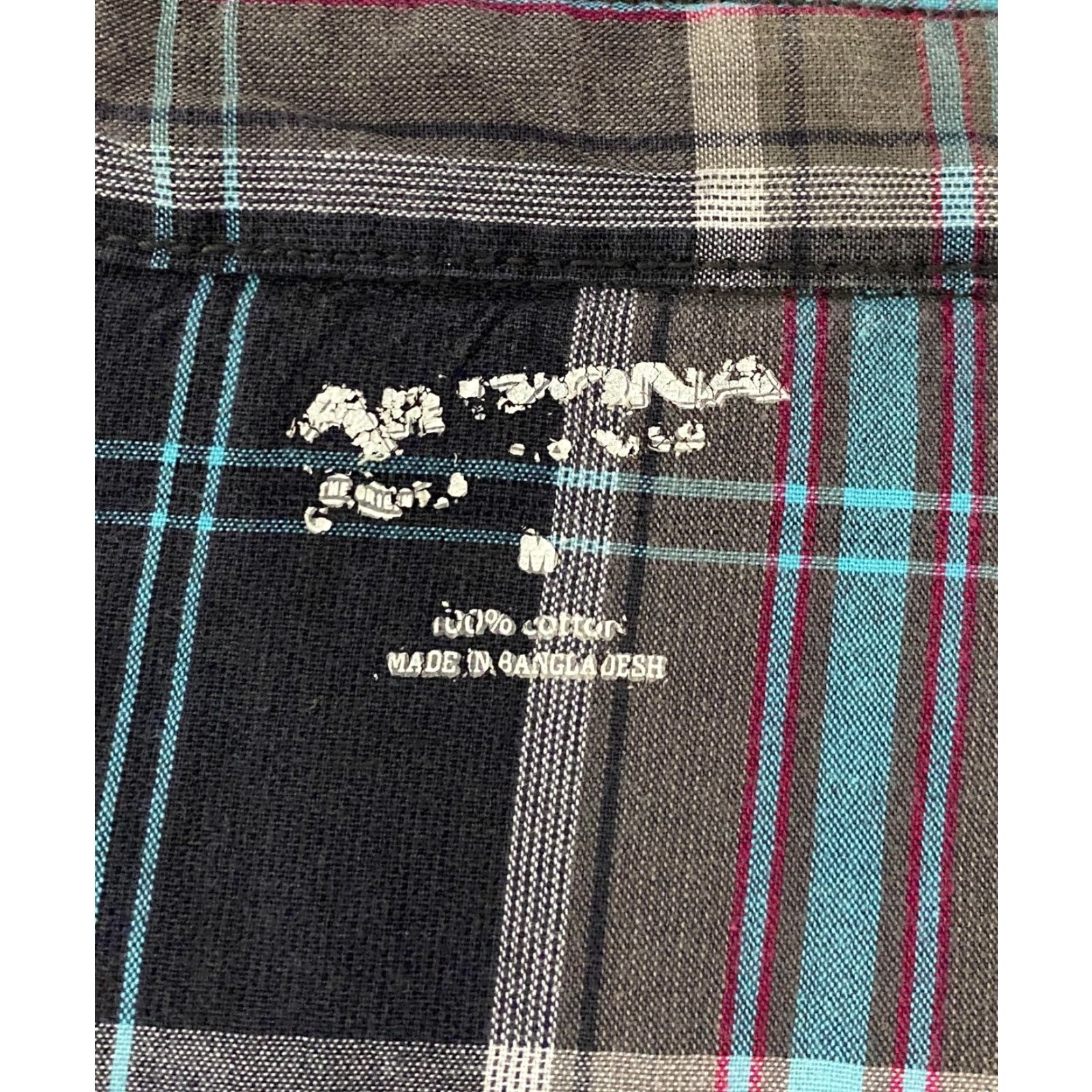 Vintage Arizona Shirt Mens M Plaid Pearl Snap Casual Western Cowboy Size US M / EU 48-50 / 2 - 6 Thumbnail