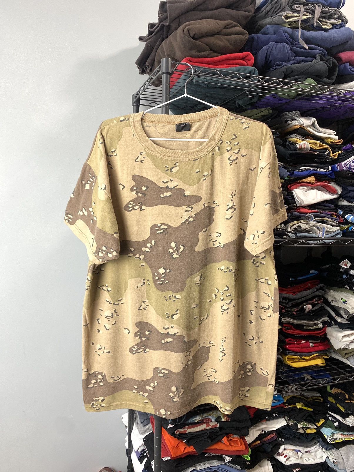 Japanese Brand Y2K Vintage Desert USA Camo Tee Shirt Archive Hype Size US XL / EU 56 / 4 - 2 Thumbnail