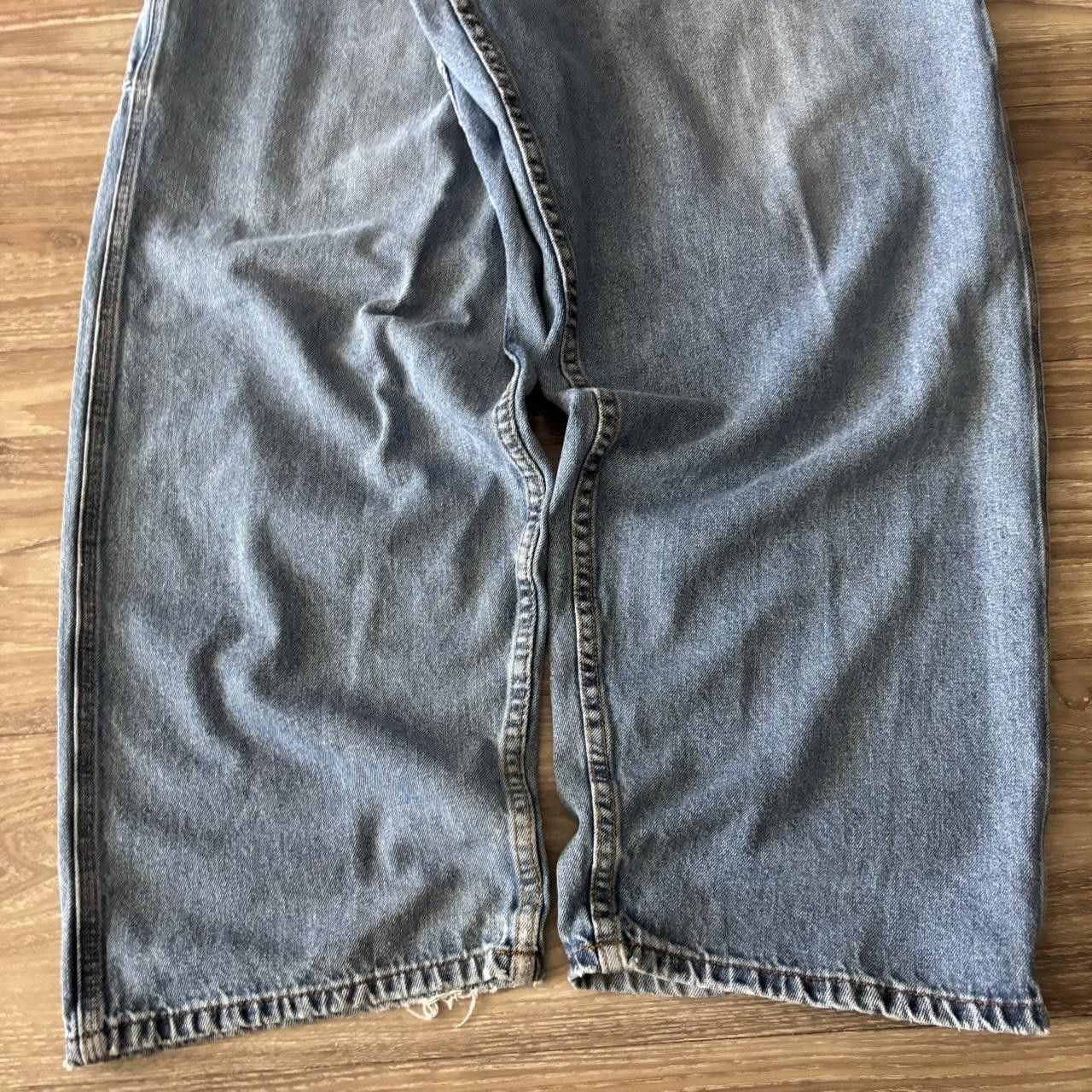 Japanese Brand Crazy Vintage Y2K/2000s Baggy Light Wash Skater Style Carpenter Denim Jeans! 42x30 Size US 42 / EU 58 - 6 Thumbnail