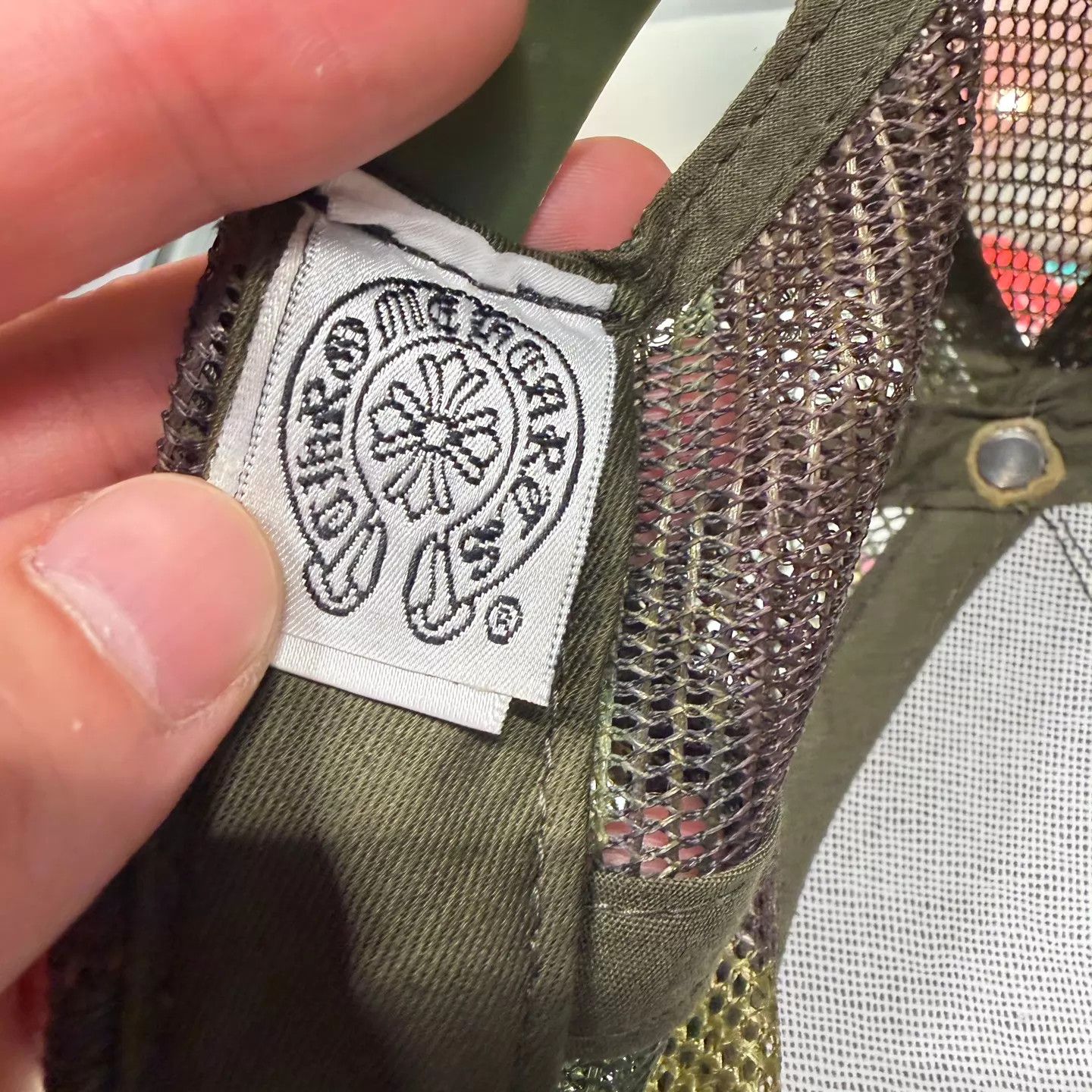 Chrome Hearts Chrome Hearts Camo Star Silver Buckle Triple Leather Cap Size ONE SIZE - 5 Thumbnail