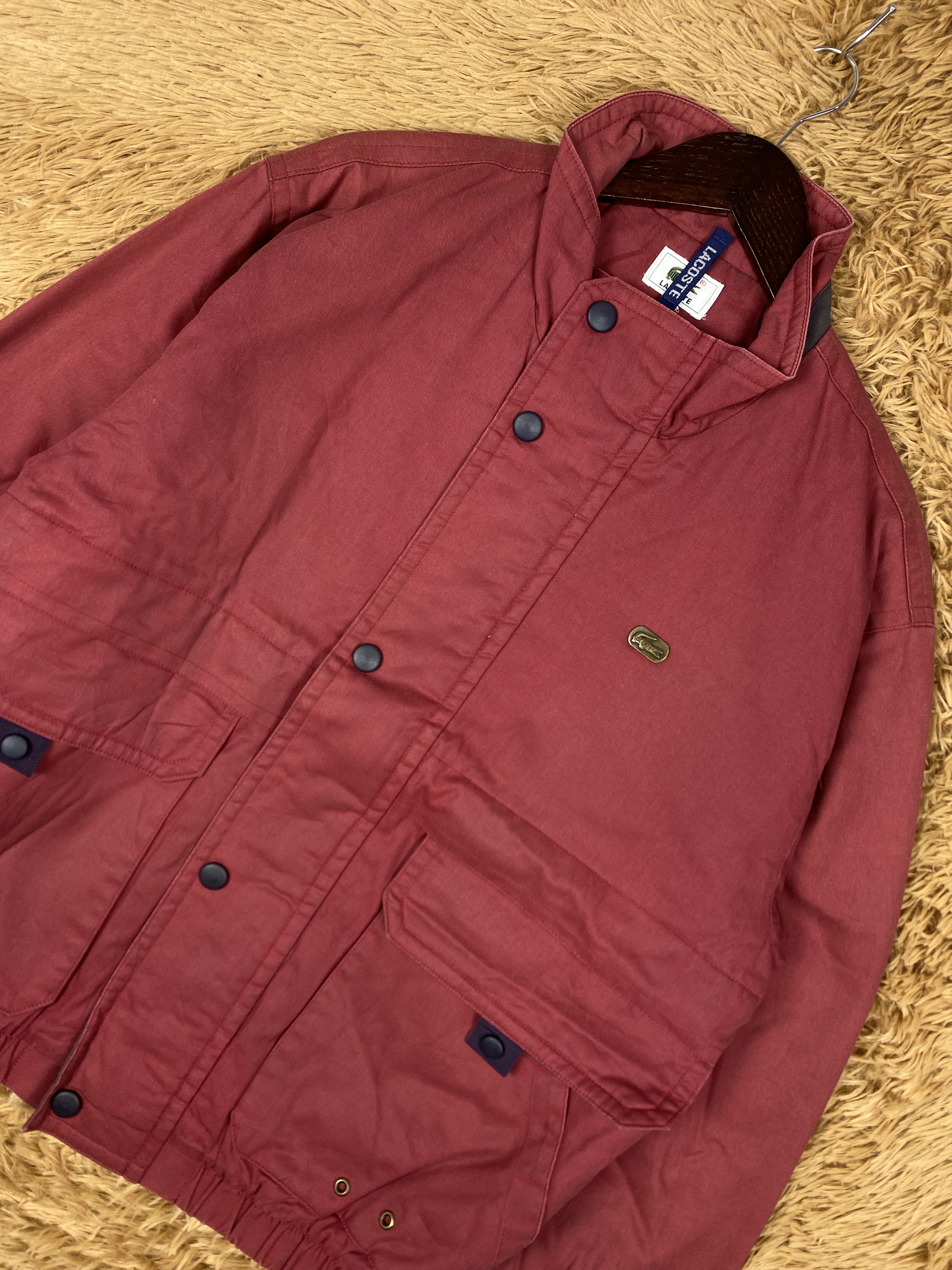 Lacoste Vintage Lacoste Quilted Lining Jacket DJ0539 Size US L / EU 52-54 / 3 - 2 Thumbnail
