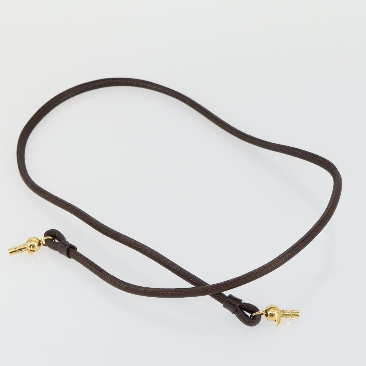 Gucci Gucci Leather Chain Shoulder Bag Brown Size ONE SIZE - 14 Thumbnail