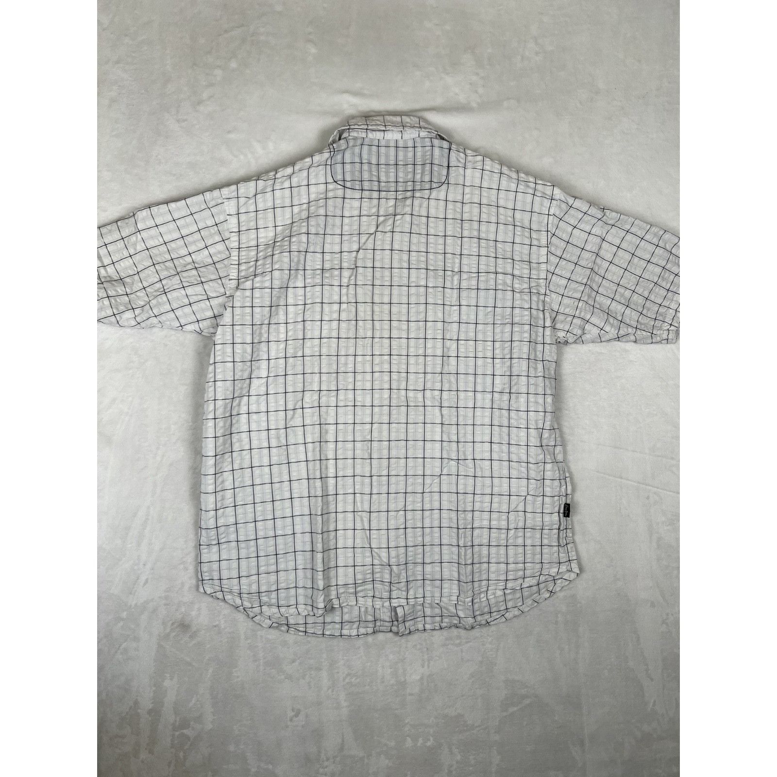 Sean John Vintage Sean John Short Sleeve Button Up Shirt Size 2XL Whit Size US XXL / EU 58 / 5 - 5 Thumbnail