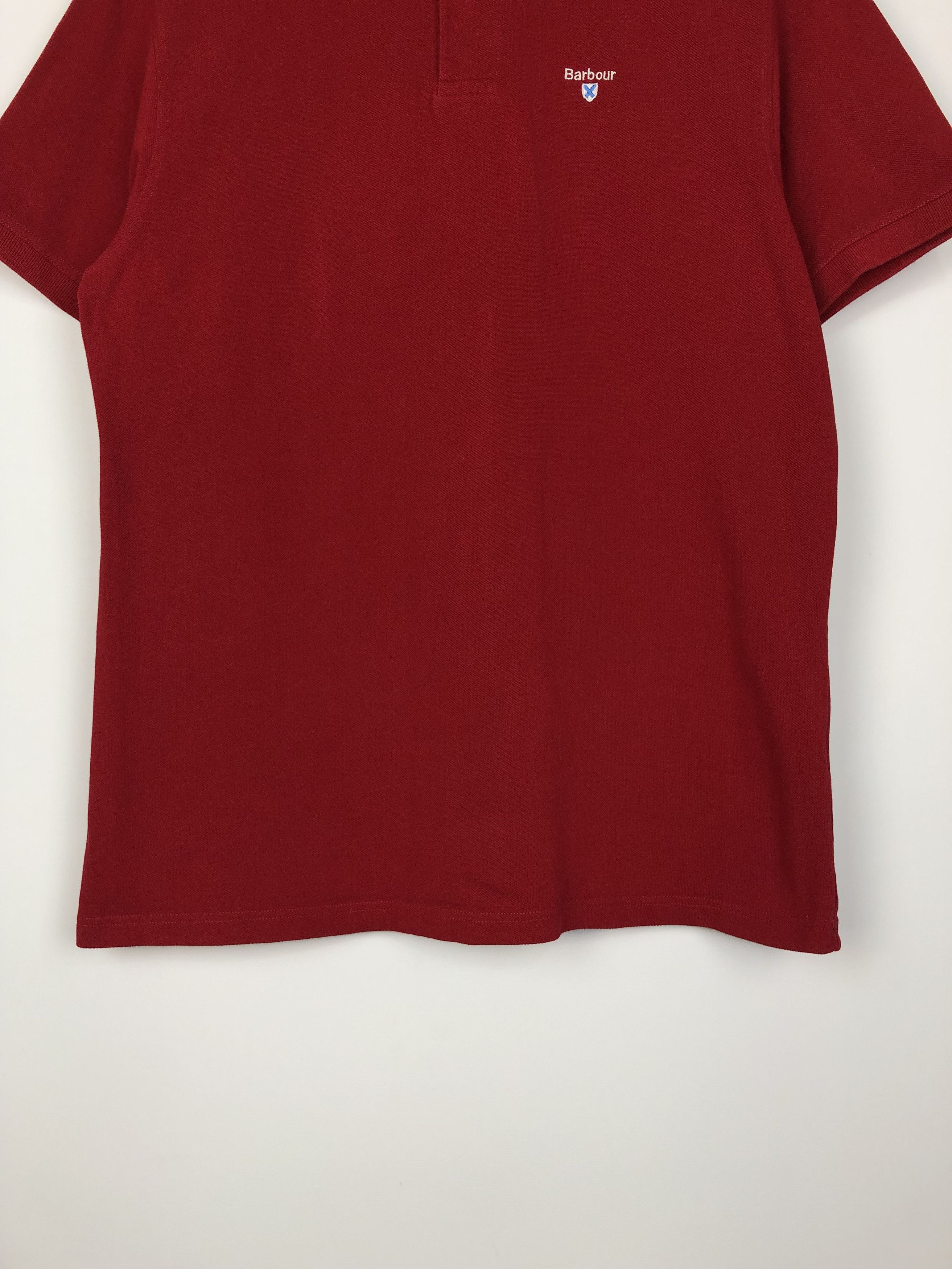 Barbour Barbour Basic Polo T-Shirt Small Logo Red size XL Size US XL / EU 56 / 4 - 3 Thumbnail