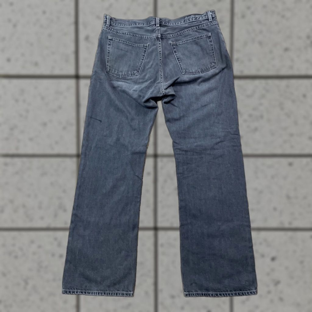 Banana Republic VINTAGE Banana Republic Jeans Men 35x32 Gray Straight Denim 2004 Y2k Paint Distressed 5-Pocket Band: Banana Republic Straight Leg Mens Regular stands Size US 35 - 1 Thumbnail