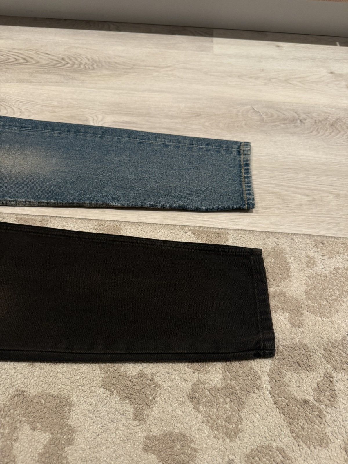 Balenciaga f/w 2019 split 50/50 denim!! Size US 28 / EU 44 - 2 Thumbnail