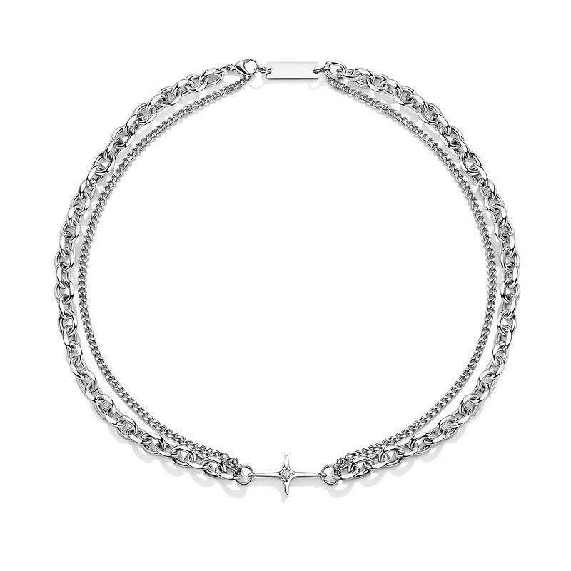 Other Stainless Steel Chain Necklace Size ONE SIZE - 2 Thumbnail