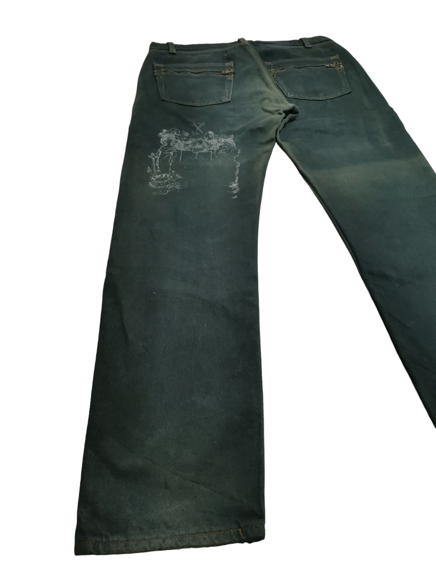 Jean × Vintage Japan Punk Seditionaries Patchwork Jeans Size US 34 / EU 50 - 12 Thumbnail